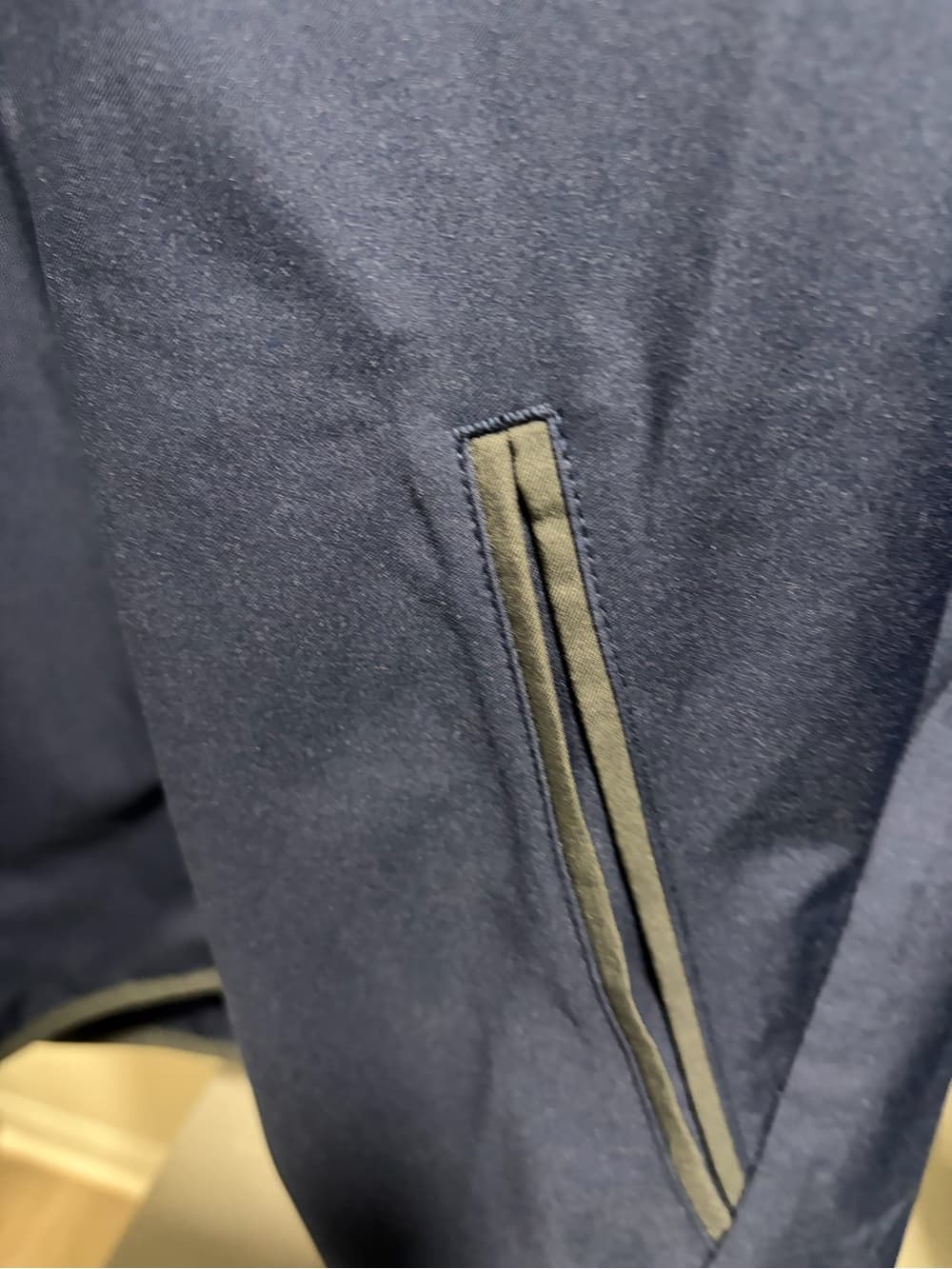 Nike Men's Navy & Charcoal Full-Zip Performance Jacket - Thumbnail 3