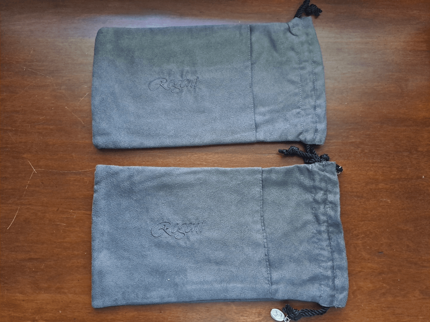 REGENT Seven Seas Cruise travel document holders Cloth Shoe Bag Procter Lot of 2 - Thumbnail 2