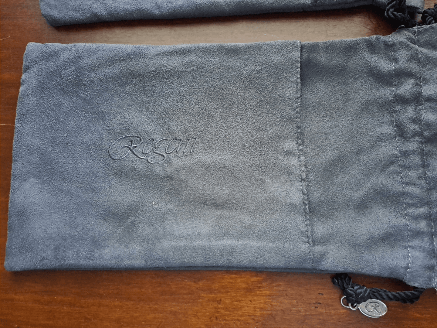 REGENT Seven Seas Cruise travel document holders Cloth Shoe Bag Procter Lot of 2 - Thumbnail 4