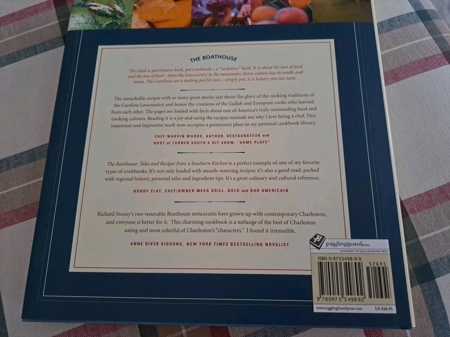 The Boathouse-Tales & Recipes from a Southern Kitchen Restaurant Cookbook HC/DJ - Thumbnail 3