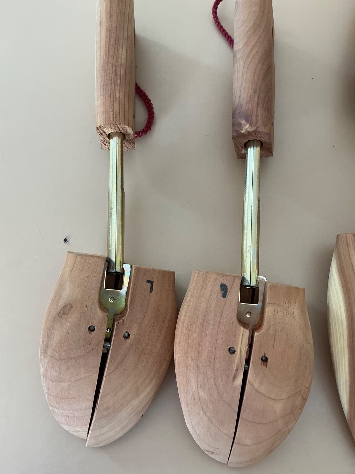 3 Pairs ROCHESTER SHOE TREE Stretchers 2 men’s 1 ladies Wood Cedar sz L Made USA - Thumbnail 8