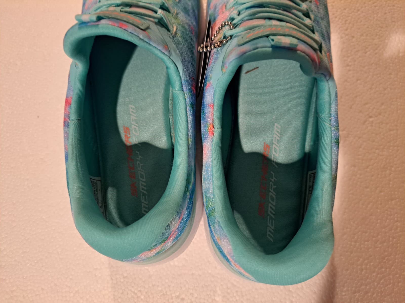 Skechers 149132 Summits Tie-dye Slip-on Sneakers Sz 9 Memory Foam - Thumbnail 5