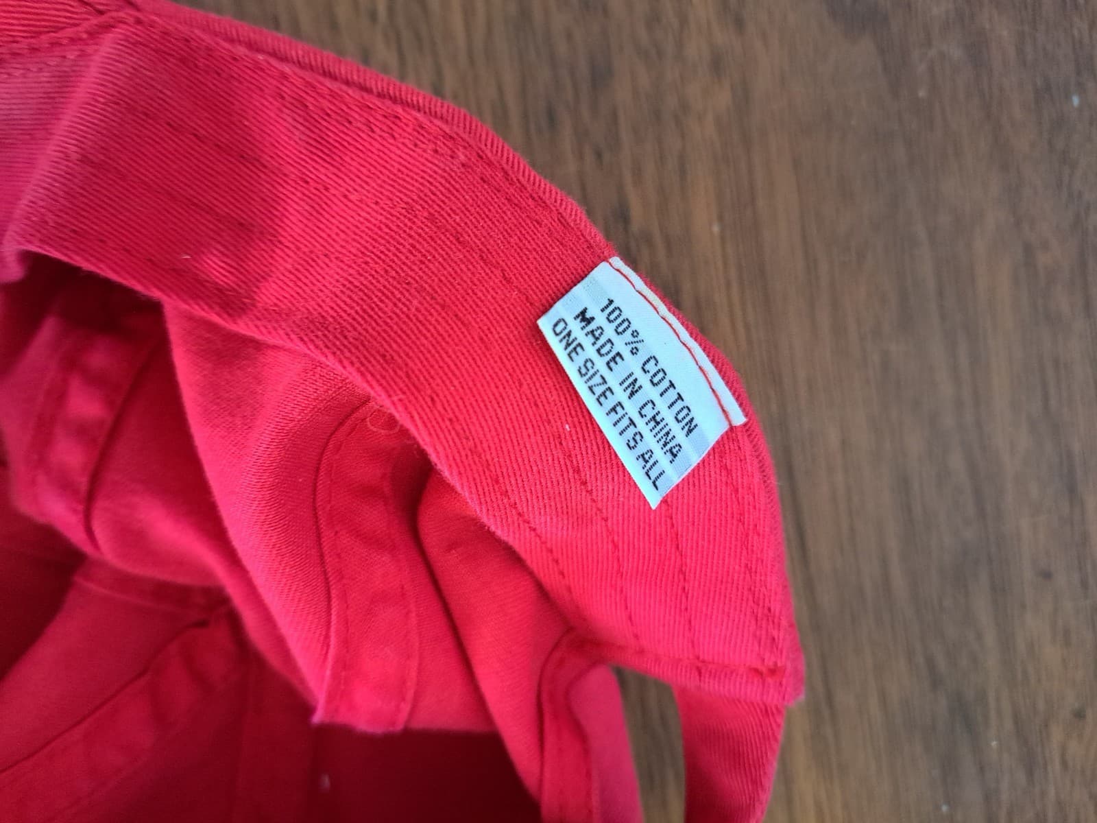 Solitude Utah Red Hat Baseball Cap Adjustable One Size - Thumbnail 4