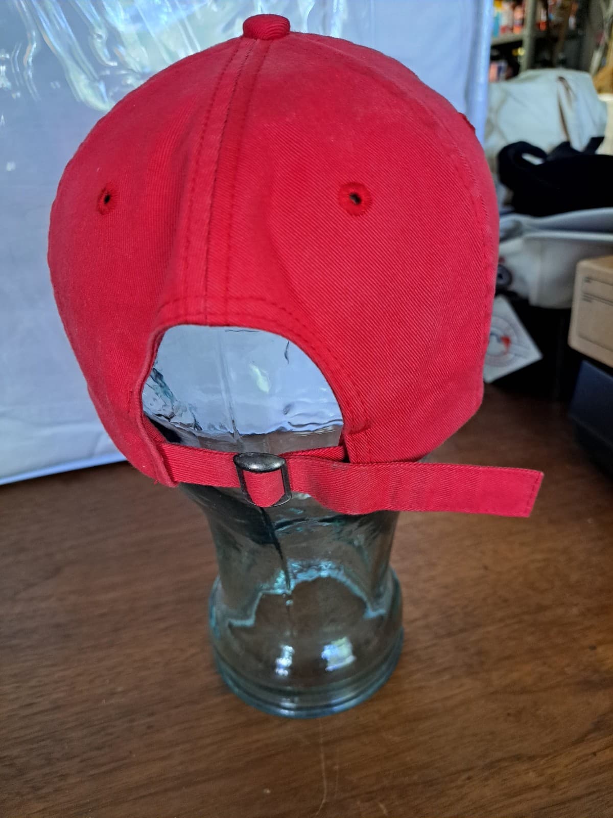 Solitude Utah Red Hat Baseball Cap Adjustable One Size - Thumbnail 2