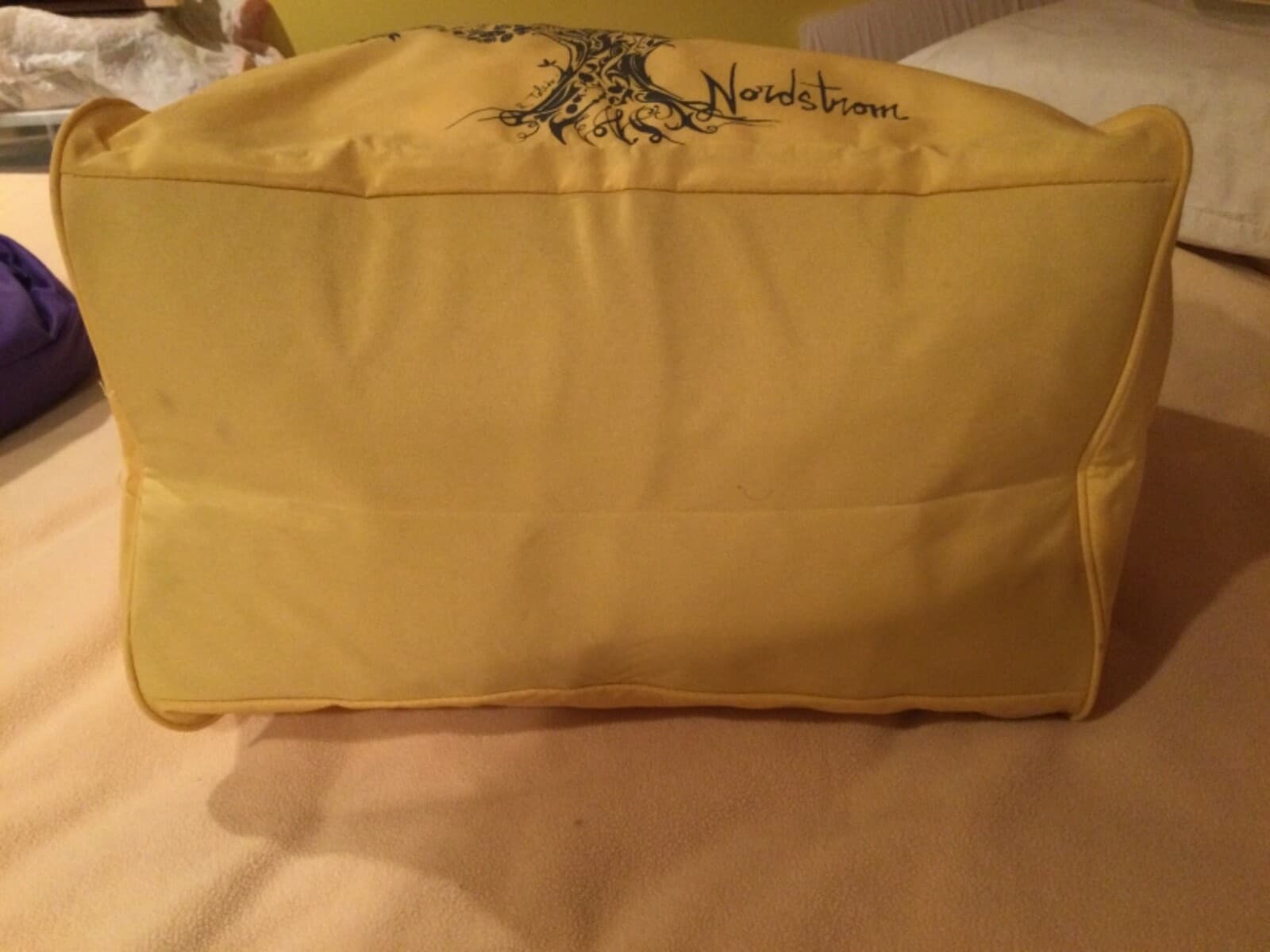 Nordstrom Packable Reusable Heavy Duty Shopping Travel Bag Tote w/ Storage Pouch - Thumbnail 5