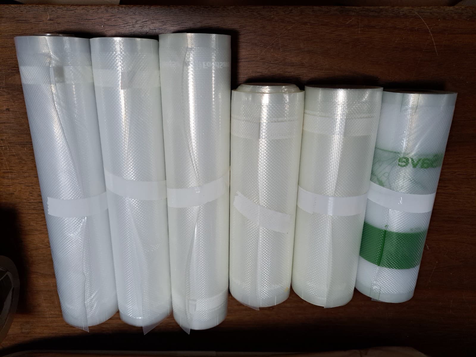 FoodSaver Variety Pack 3 Large 11" and 3 Medium 8" Sealer Rolls OEM - Thumbnail 4