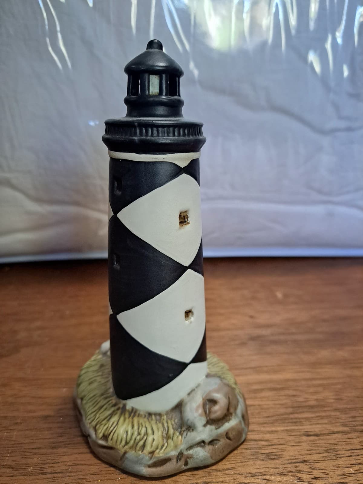 Lefton Lighthouse “Cape Lookout 1859” Figurine – Geo. Z. 1993 Handpainted - Thumbnail 7