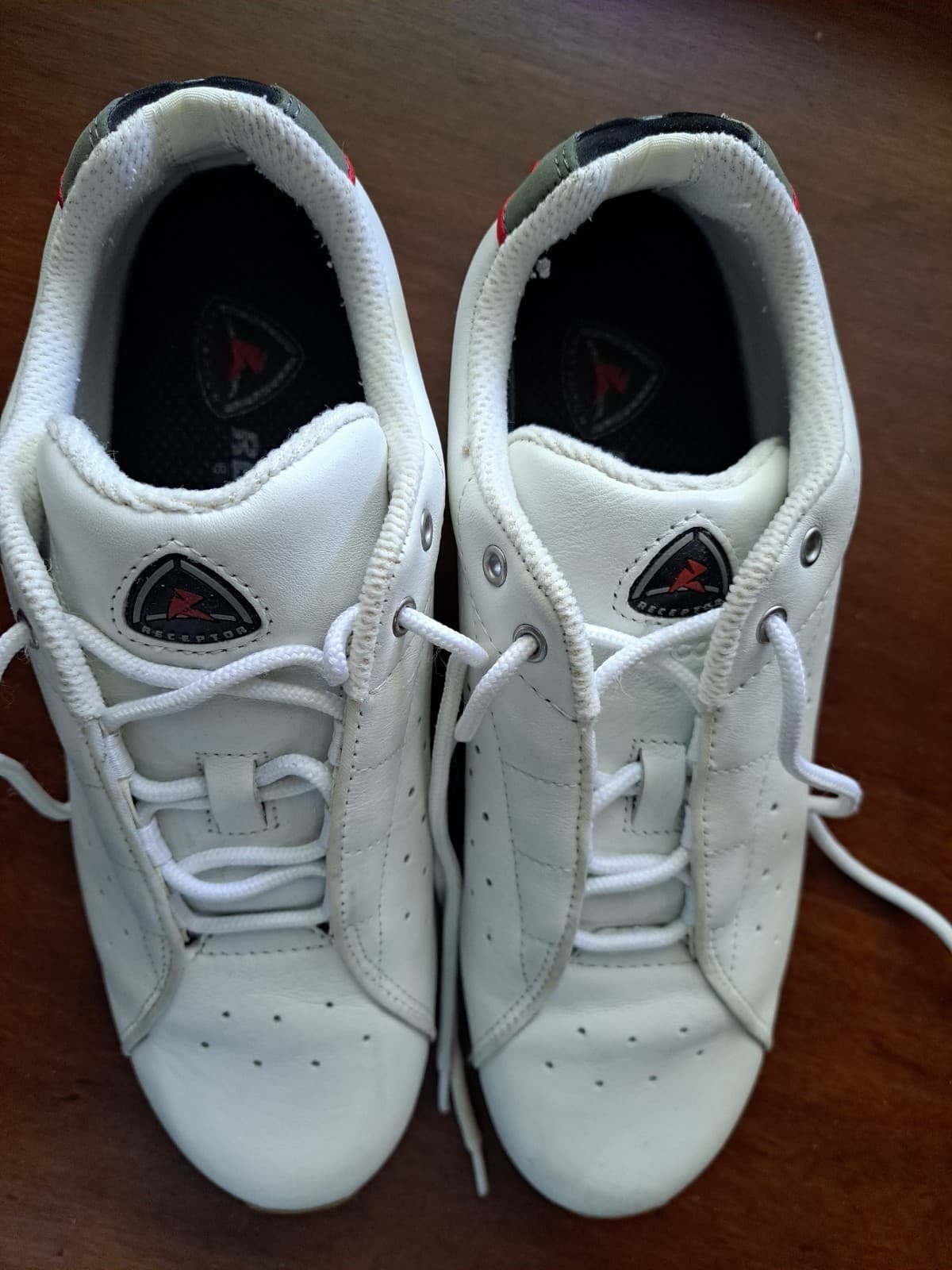 ECCO Receptor Tennis Sneakers Walking Hiking Shoes Sz 8 White - Thumbnail 2