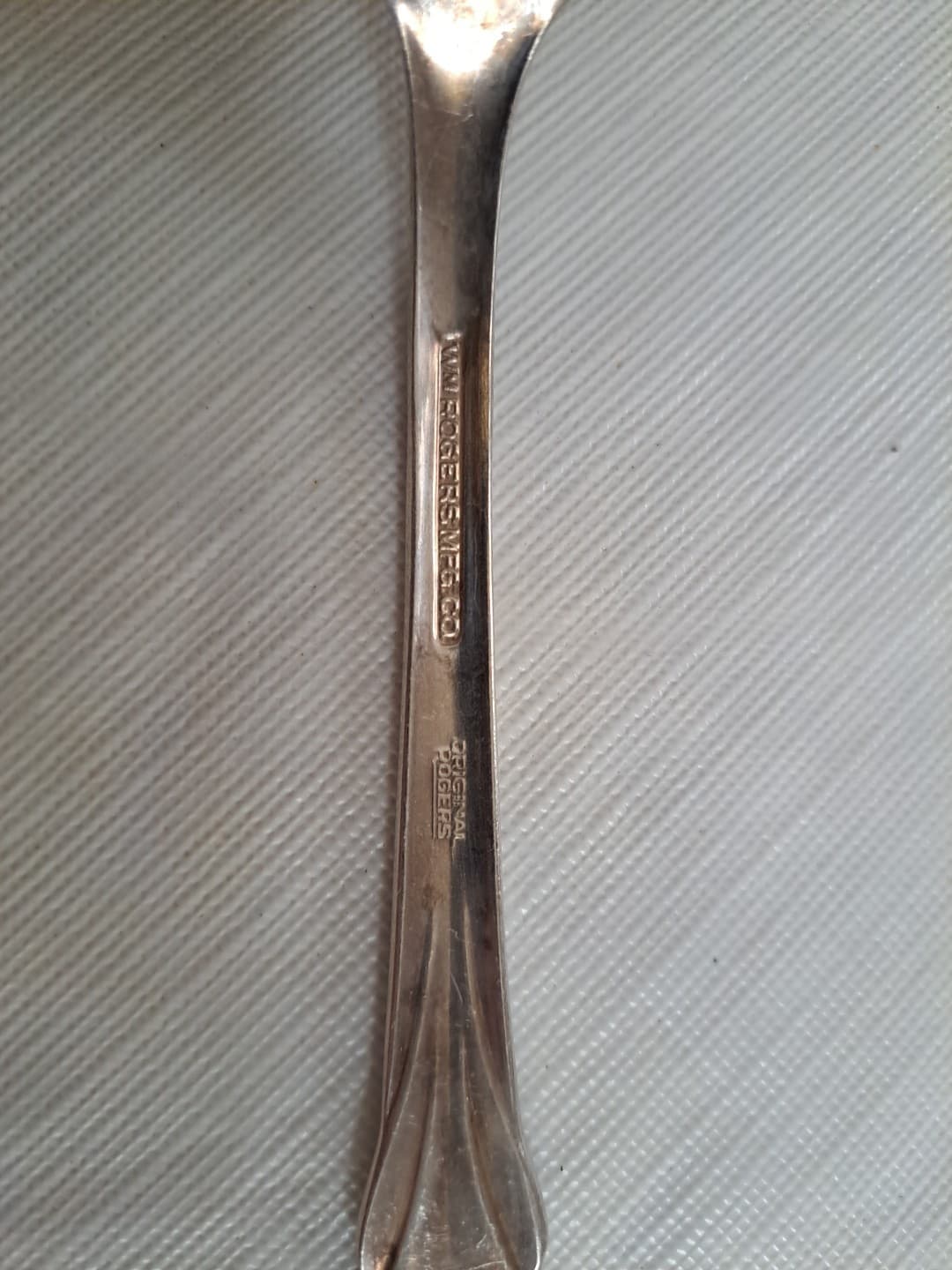 Wm Rogers Mfg El California Silverplate Meat Serving Fork Original Rogers - Thumbnail 7
