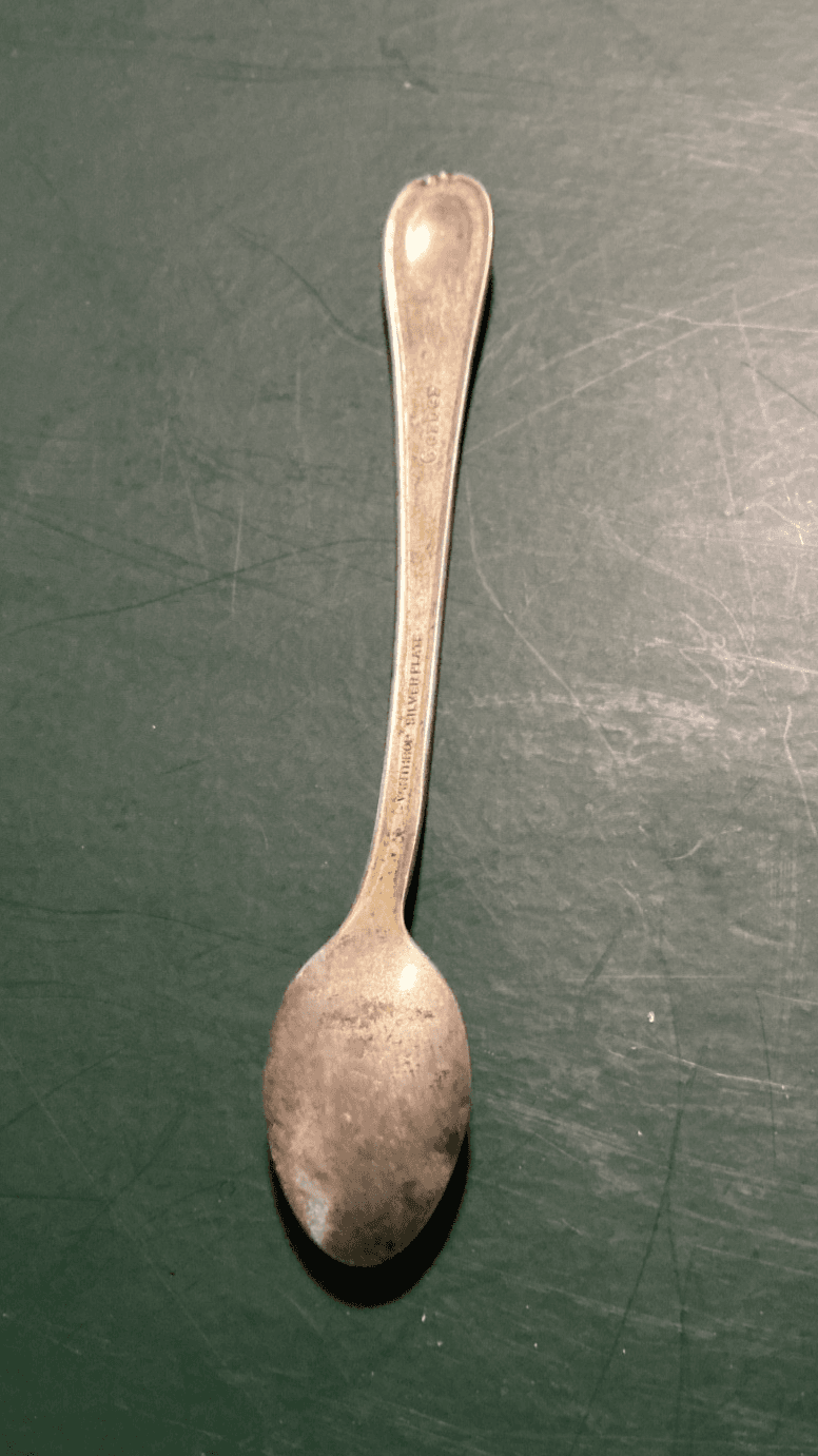 Vintage Winthrop Gerber’s Logo Baby Silver Spoon 4” Silverplate Circa 1940 - Thumbnail 3