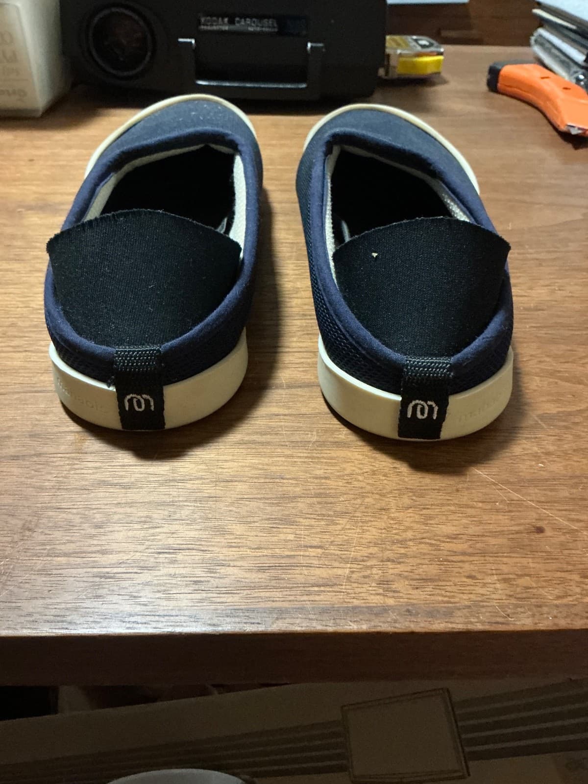 Mahabis Summer Navy Blue Mesh Slip On Shoes size Eu 39 - Thumbnail 6