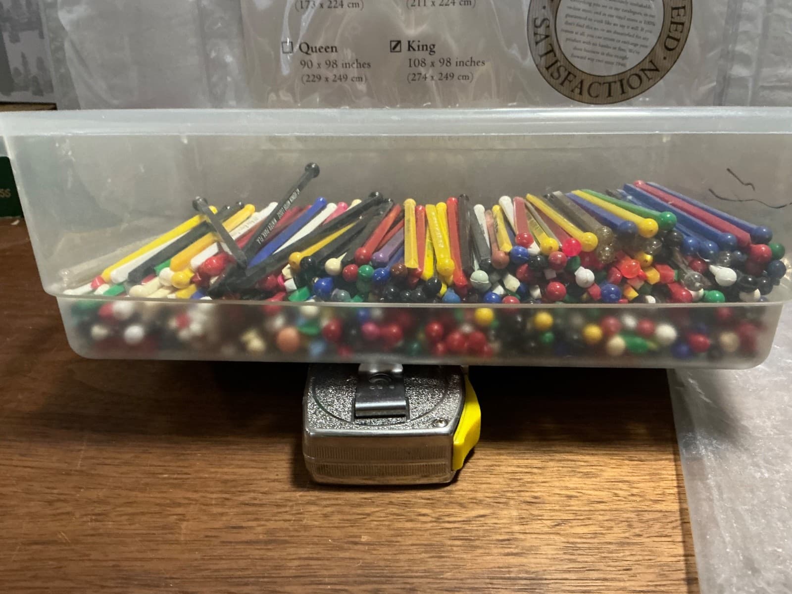 Lot of Vintage Cocktail Bar Hotel Etc Printed Drink Stirrer Swizzle Sticks 200+ - Thumbnail 3