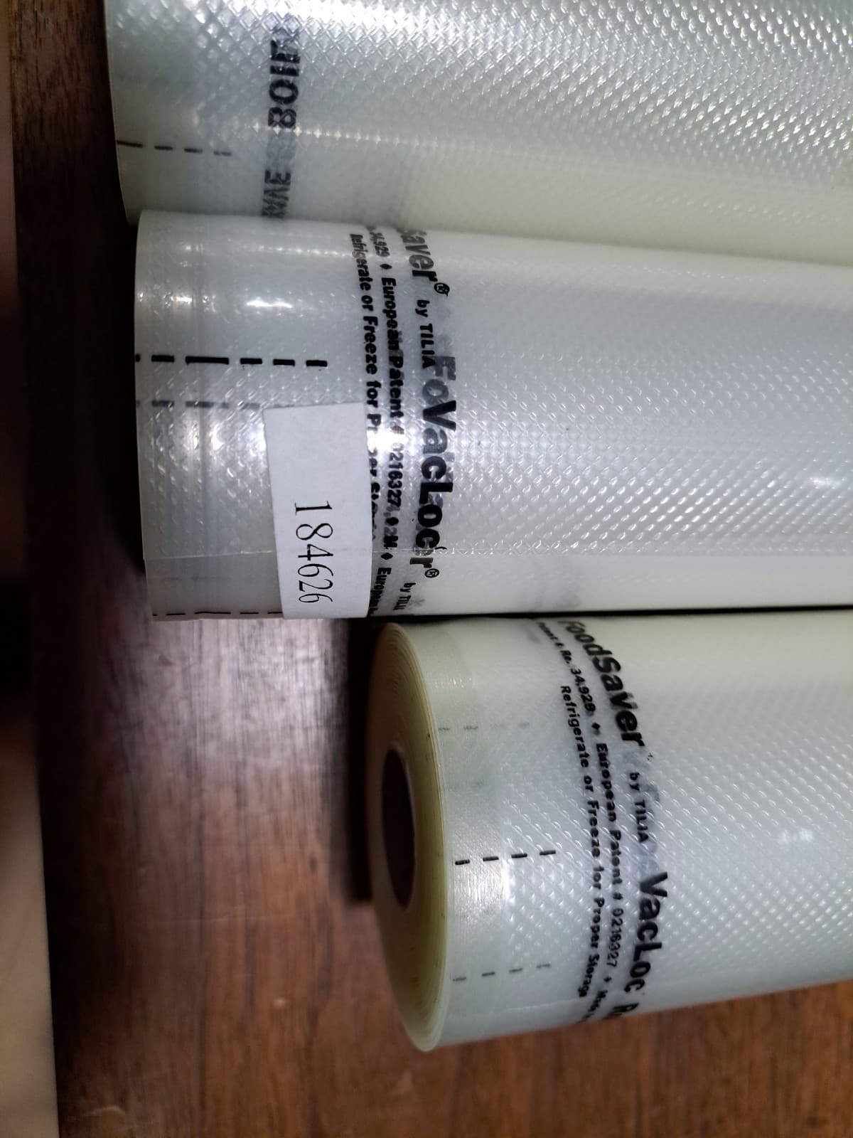 FoodSaver Lot Of 3 Large 11" And 1 Small 8" Sealer Rolls OEM Tila VacLoc - Thumbnail 2