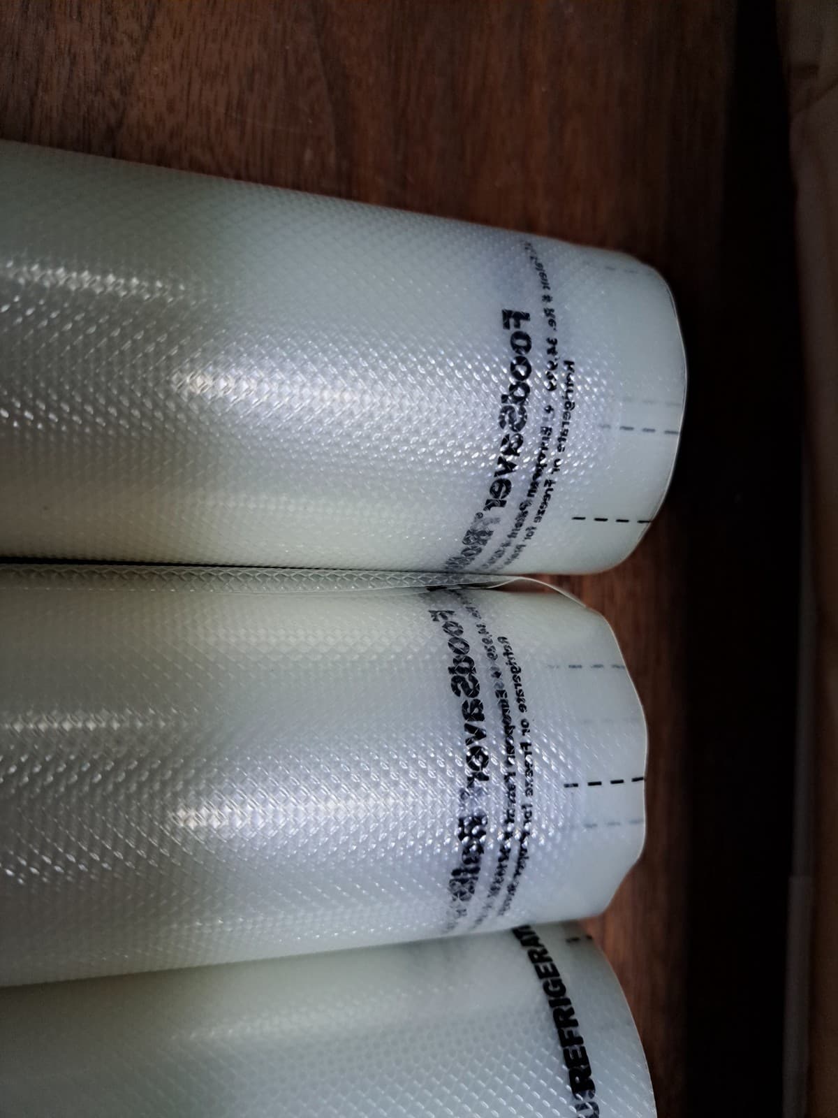 FoodSaver Lot Of 3 Large 11" And 1 Small 8" Sealer Rolls OEM Tila VacLoc - Thumbnail 4
