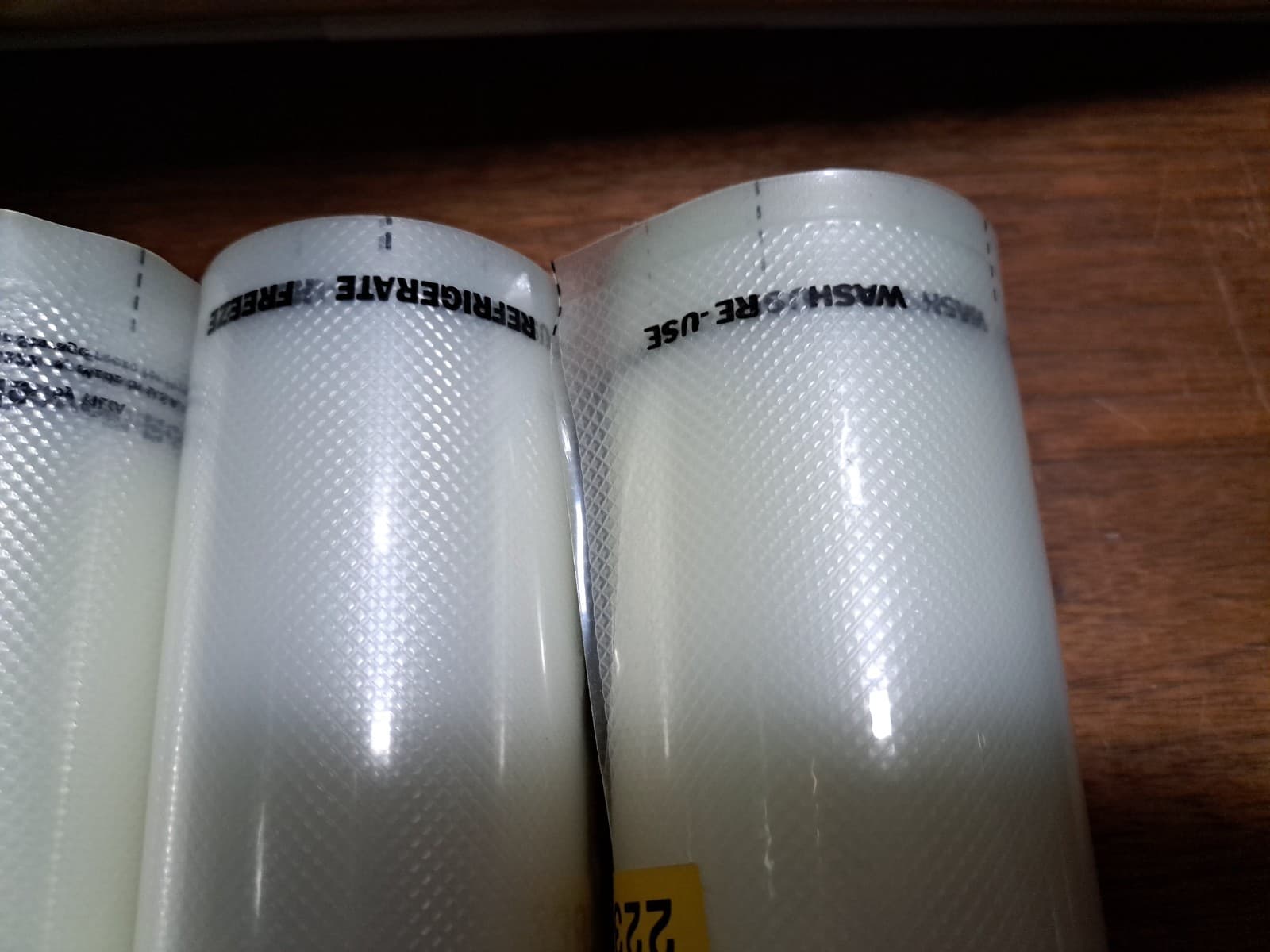 FoodSaver Lot Of 3 Large 11" And 1 Small 8" Sealer Rolls OEM Tila VacLoc - Thumbnail 5