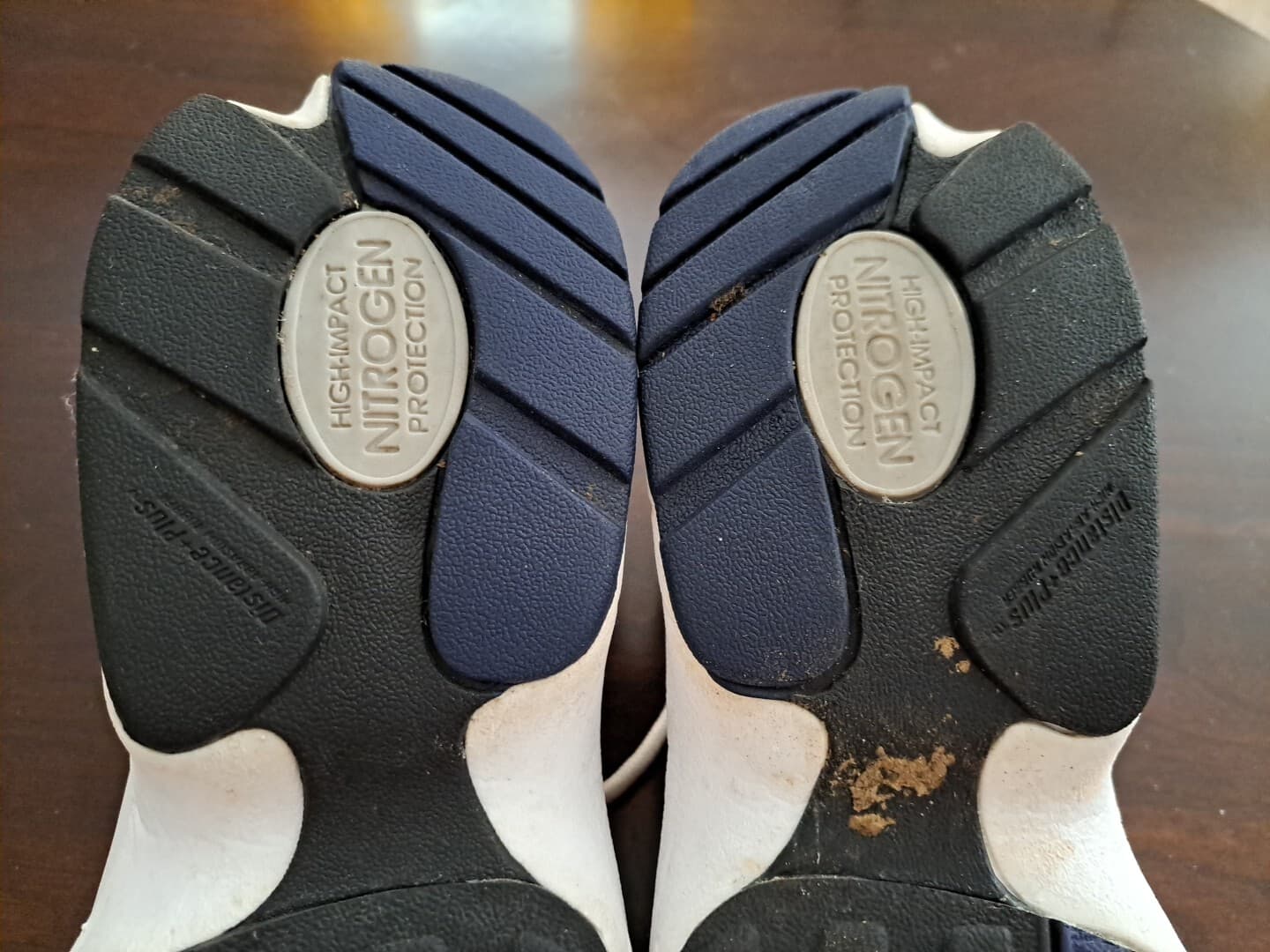 Ryka Womens Sport Walker High Impact Nitrogen Sneakers Size 9 M White/Navy - Thumbnail 8