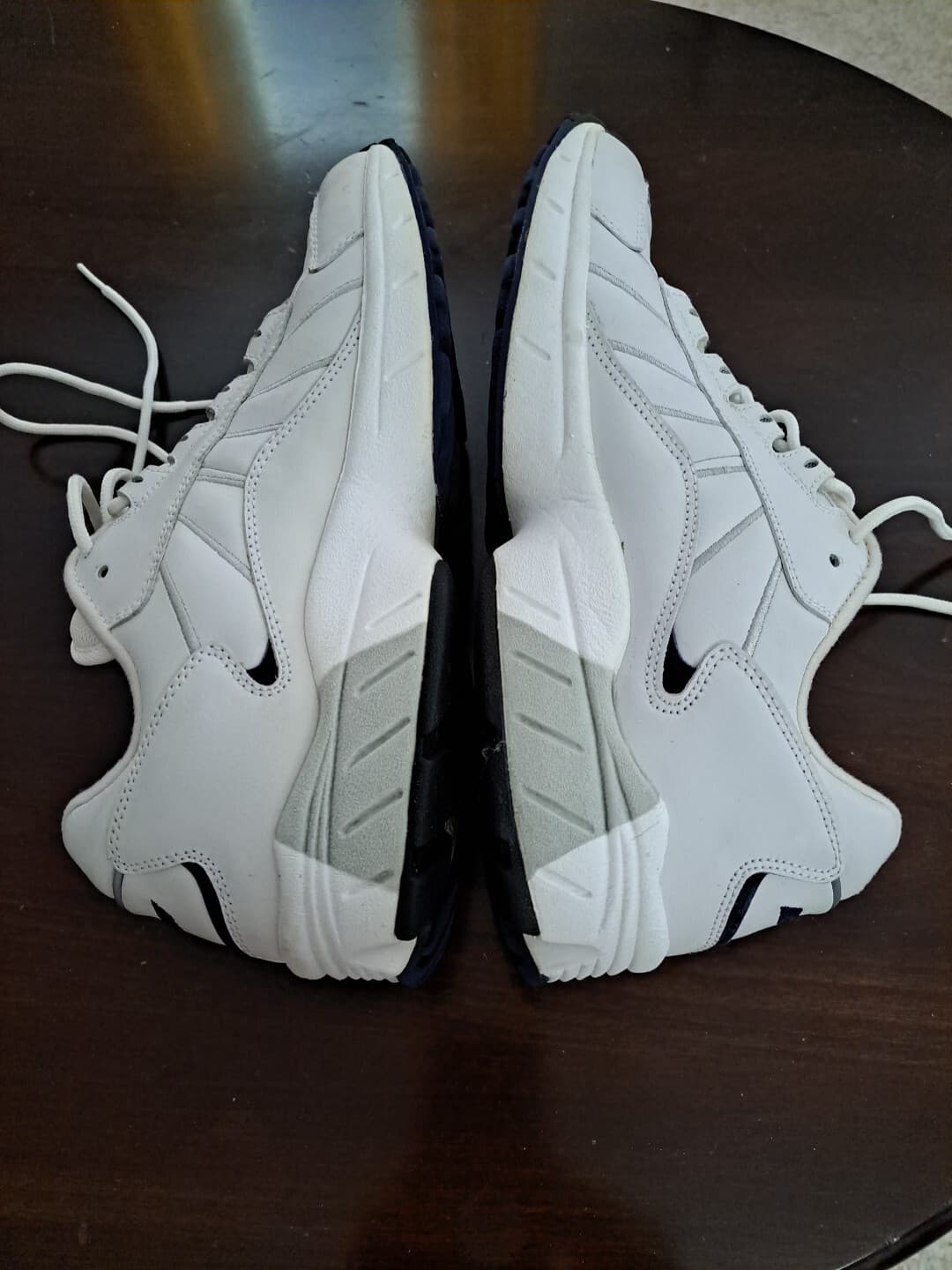 Ryka Womens Sport Walker High Impact Nitrogen Sneakers Size 9 M White/Navy - Thumbnail 5