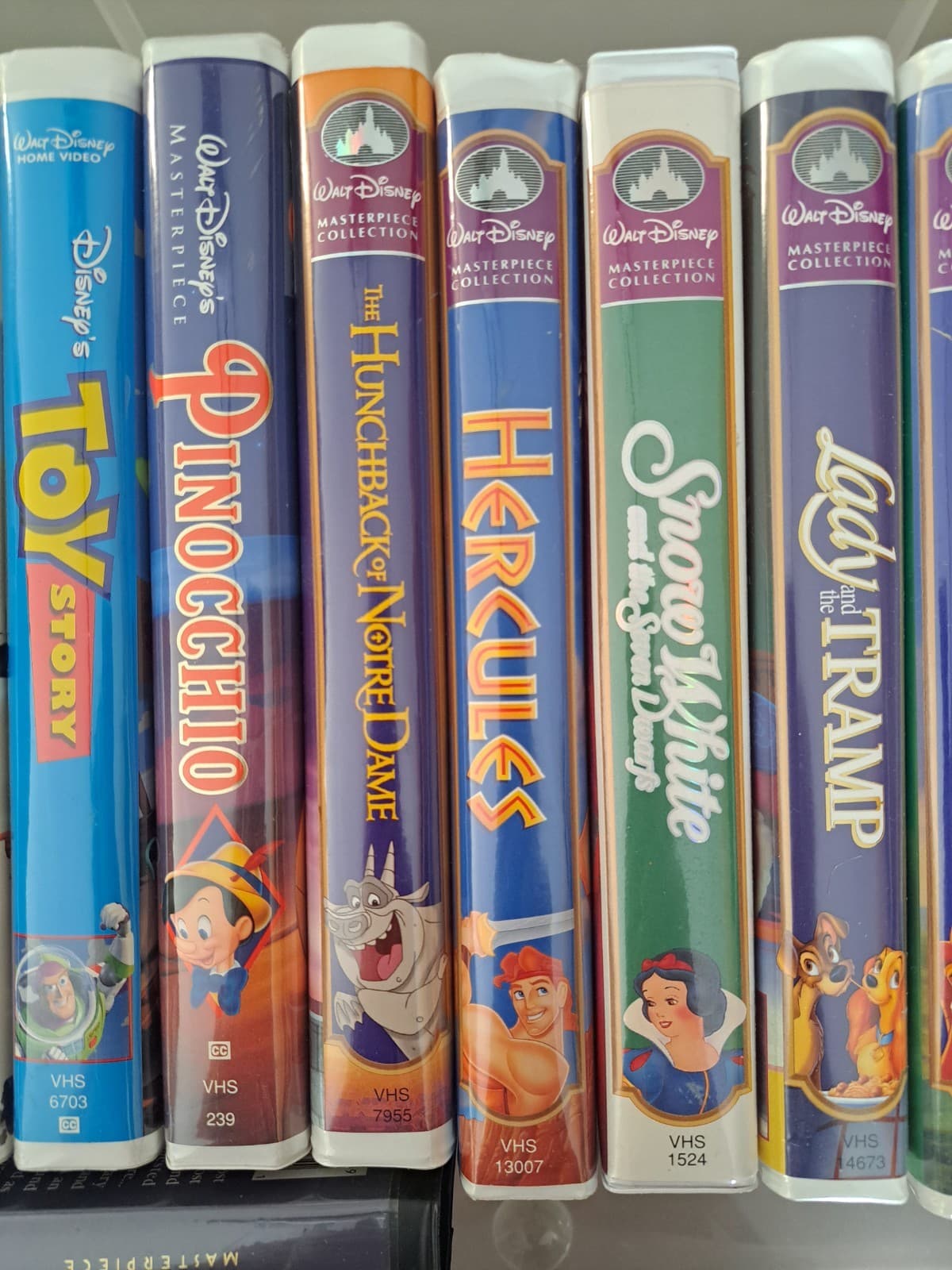 Disney Masterpiece Collection VHS Tapes Home Video Classics Lot Of 18 Lion King - Thumbnail 3