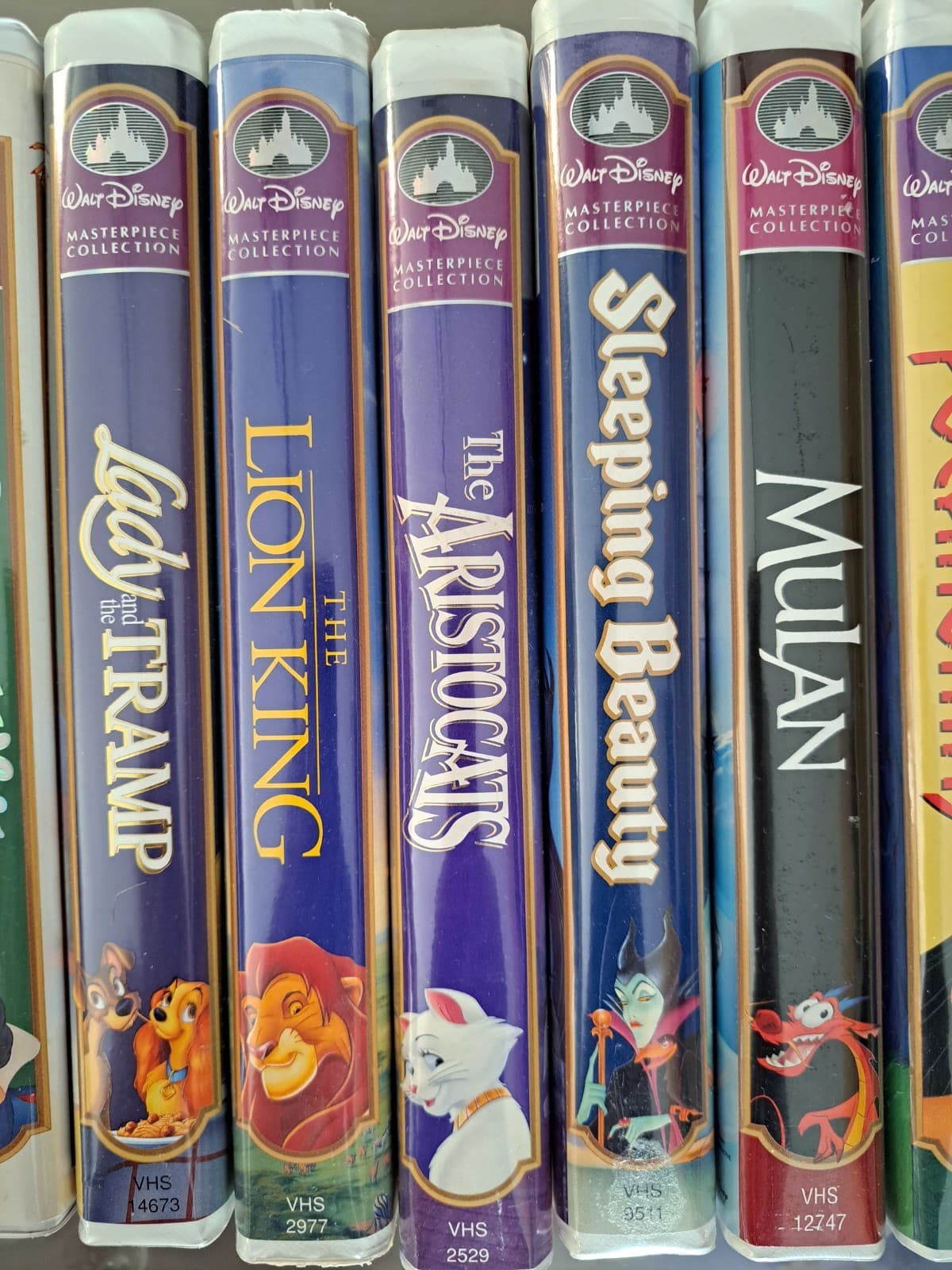 Disney Masterpiece Collection VHS Tapes Home Video Classics Lot Of 18 Lion King - Thumbnail 4