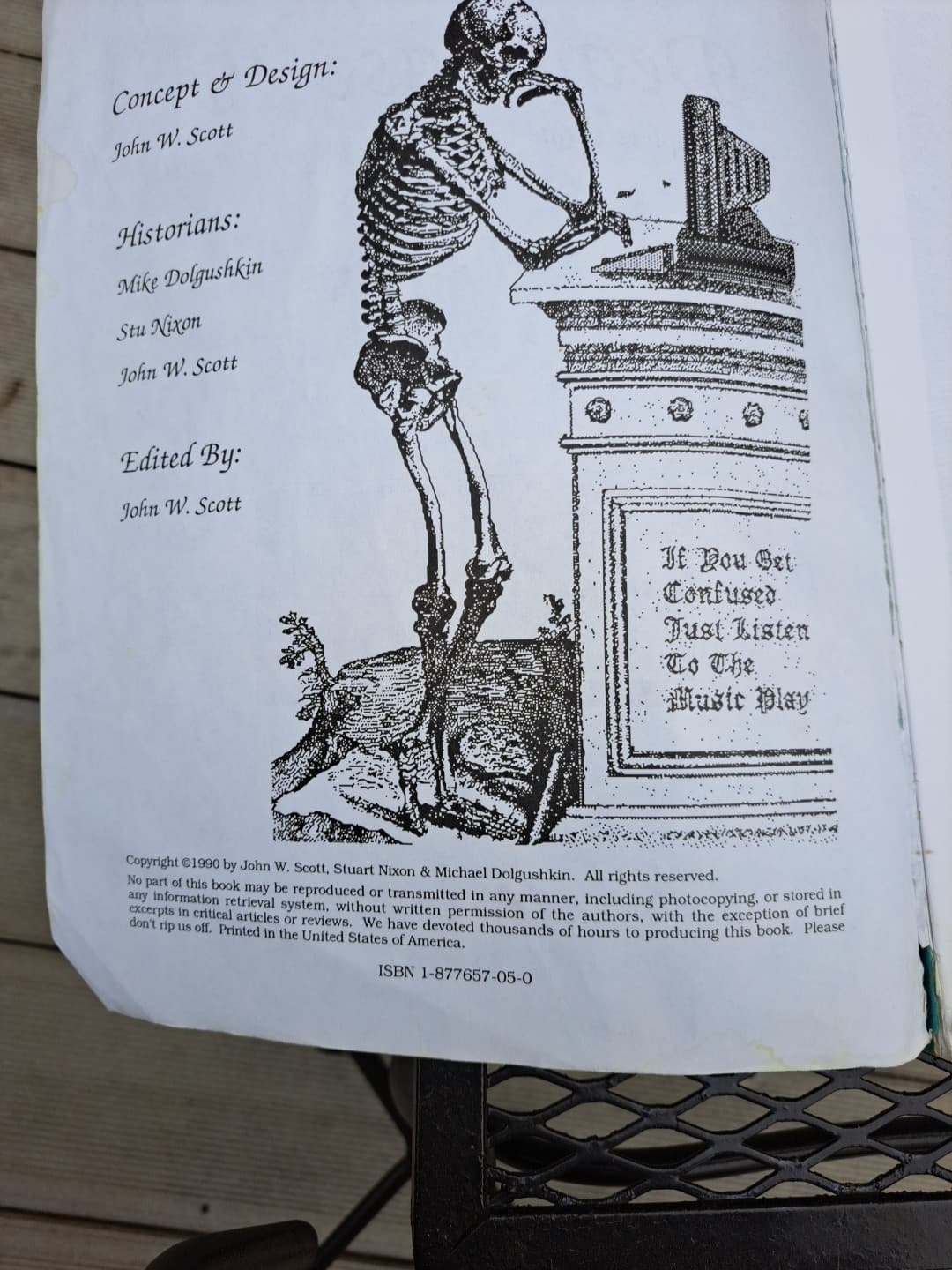 Dead Base Deadbase IV Grateful Dead Complete Song List Guide Book 1990 - Thumbnail 6