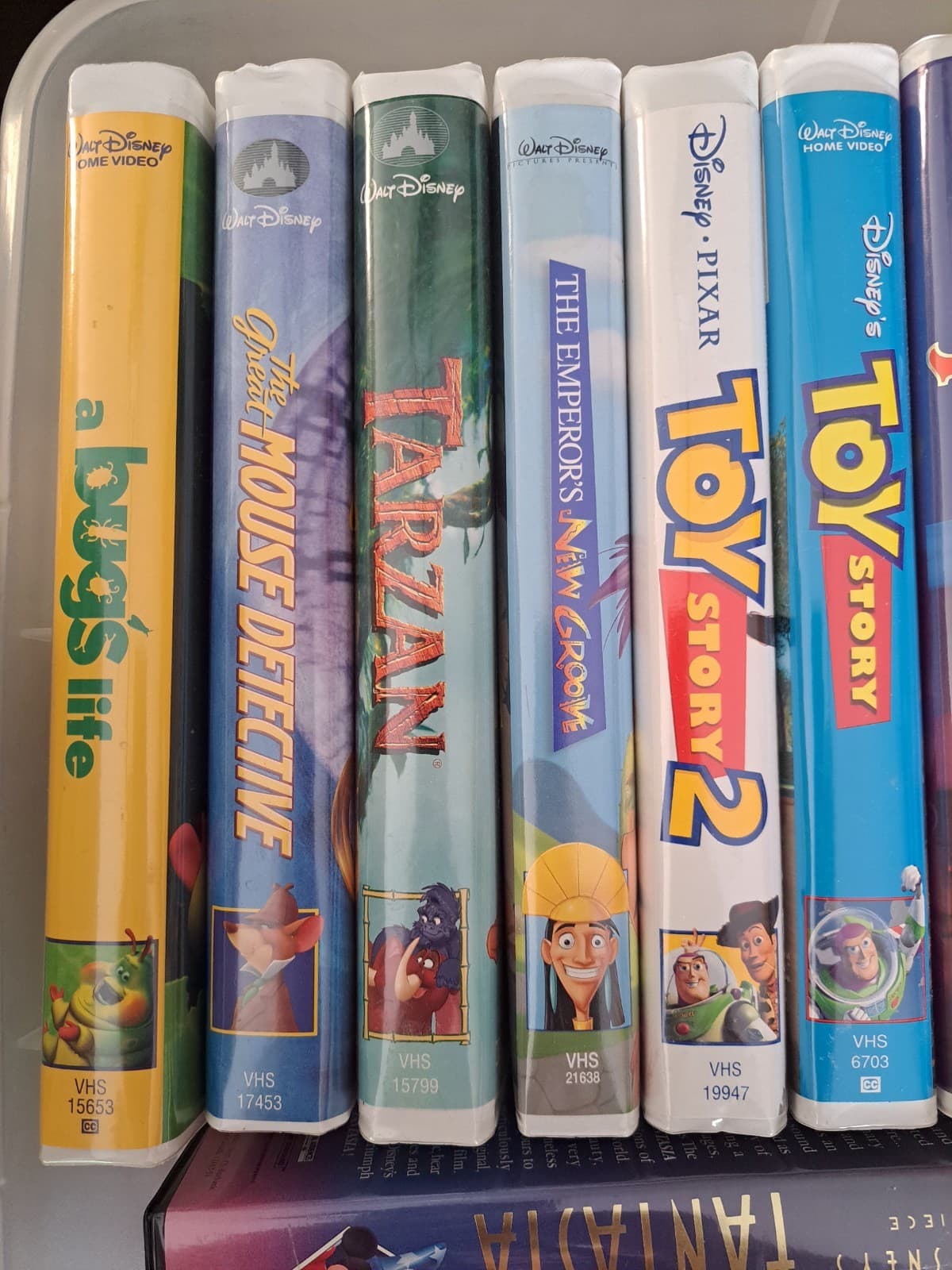 Disney Masterpiece Collection VHS Tapes Home Video Classics Lot Of 18 Lion King - Thumbnail 2
