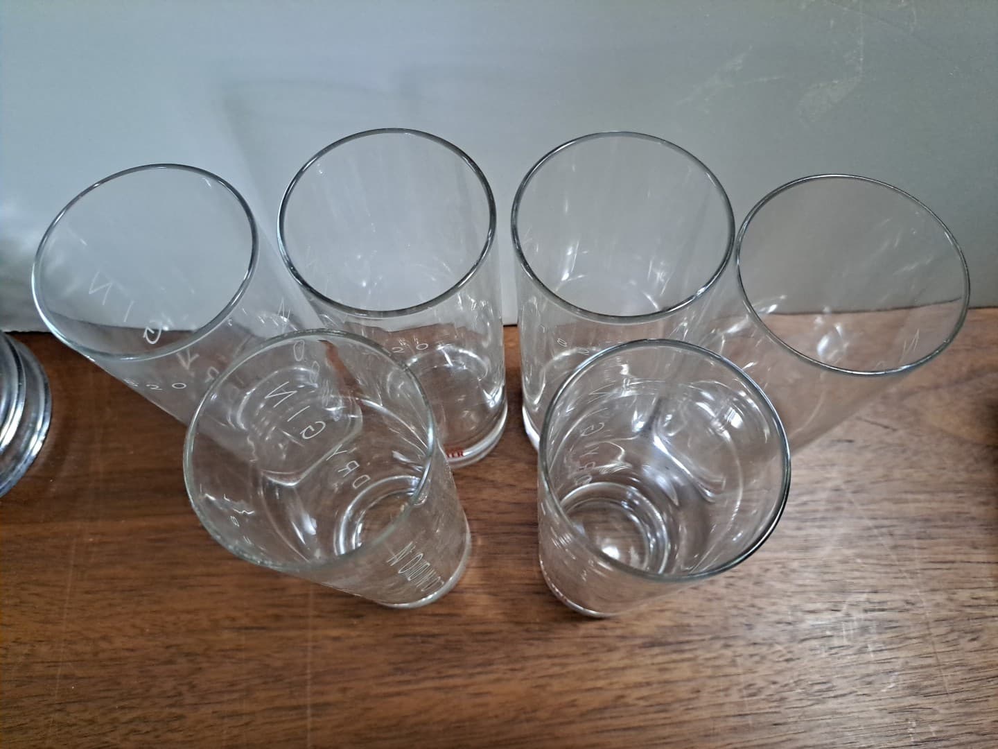 Beefeater 1820 London Dry Gin 12oz Tom Collins Cocktail Glasses 6-1/2" Set Of 6 - Thumbnail 9