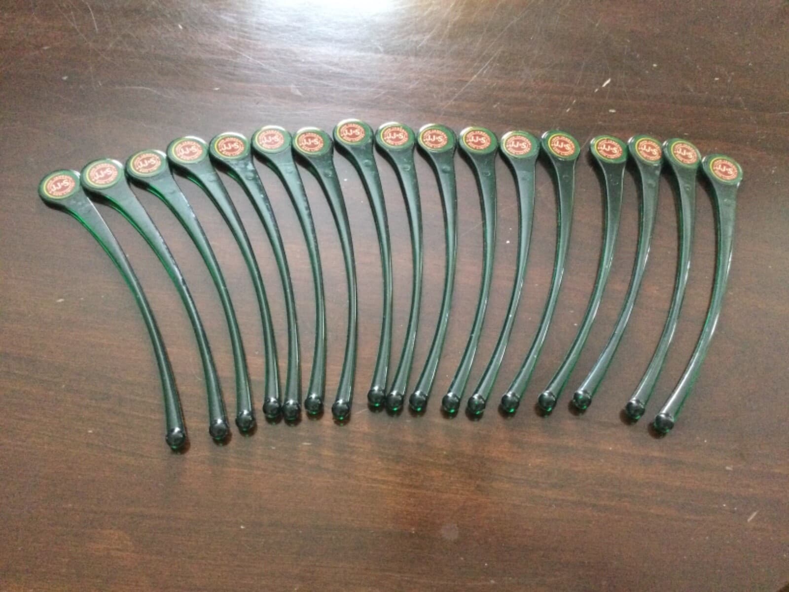 JJ & S Jameson & Son Logo Swizzle Sticks Stirrers + Whiskey Rocks Glasses Lot - Thumbnail 12