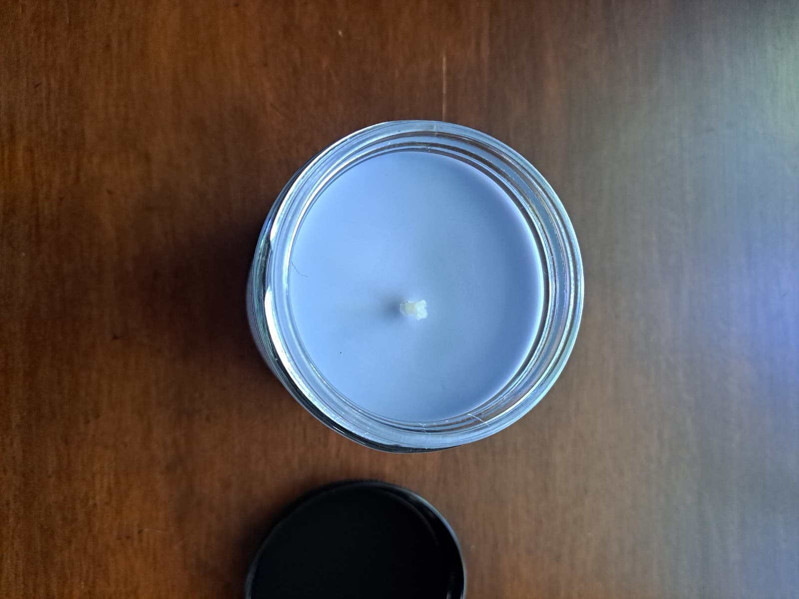 Bath & Body Works Single Wick Candle Jar Deep Blue Sea 7 oz Soy Essential Oils - Thumbnail 5