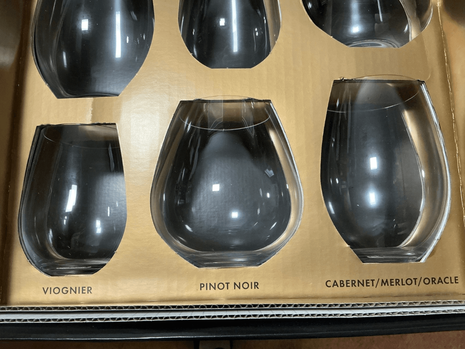 Riedel Crystal O Collection Stemless Spirit Wine Glasses Set of 6 Different NIB - Thumbnail 3