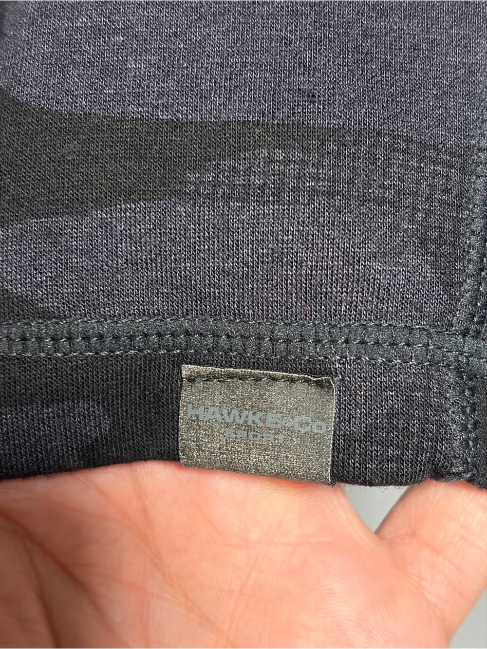 Hawke & Co. Men’s Charcoal Half-Zip Pullover - Thumbnail 2