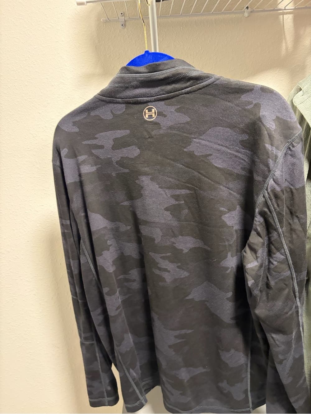 Hawke & Co. Men’s Charcoal Half-Zip Pullover - Thumbnail 5