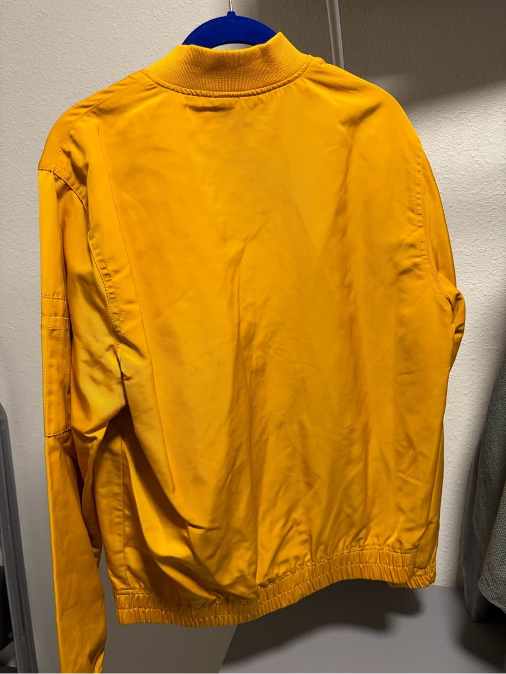 Forever 21 Men's Mustard Yellow Bomber Jacket - Thumbnail 3