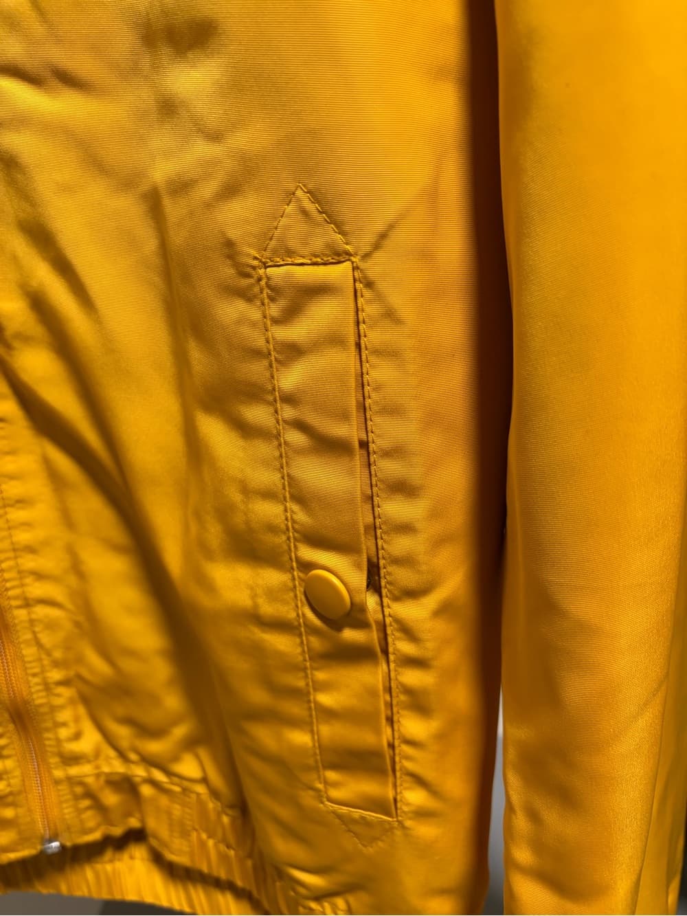 Forever 21 Men's Mustard Yellow Bomber Jacket - Thumbnail 4