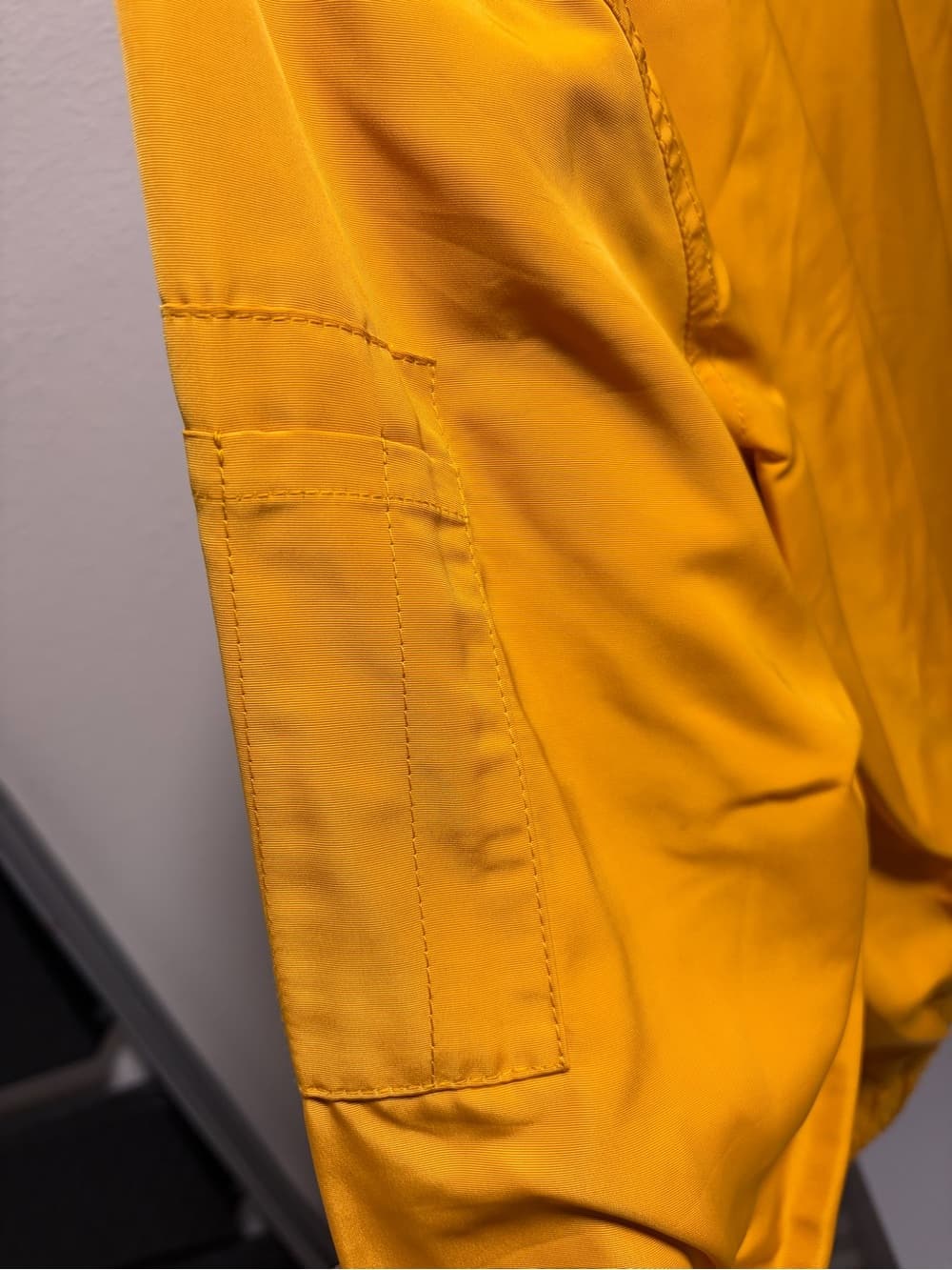 Forever 21 Men's Mustard Yellow Bomber Jacket - Thumbnail 5
