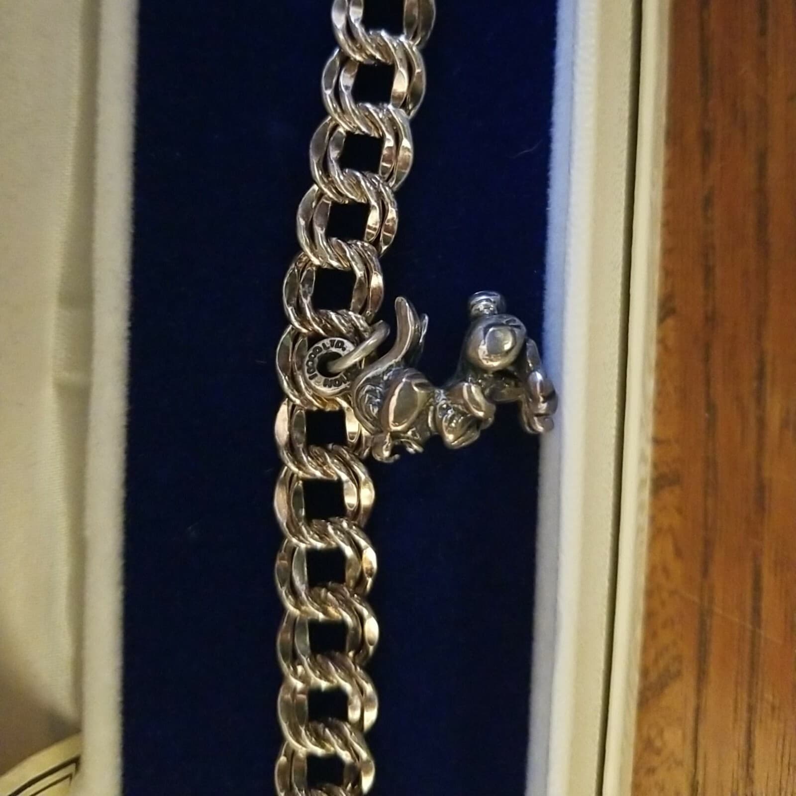 Disney Store Sterling Silver Charm Bracelet Limited Edition 6 FRIENDS CHARMS NIB - Thumbnail 2