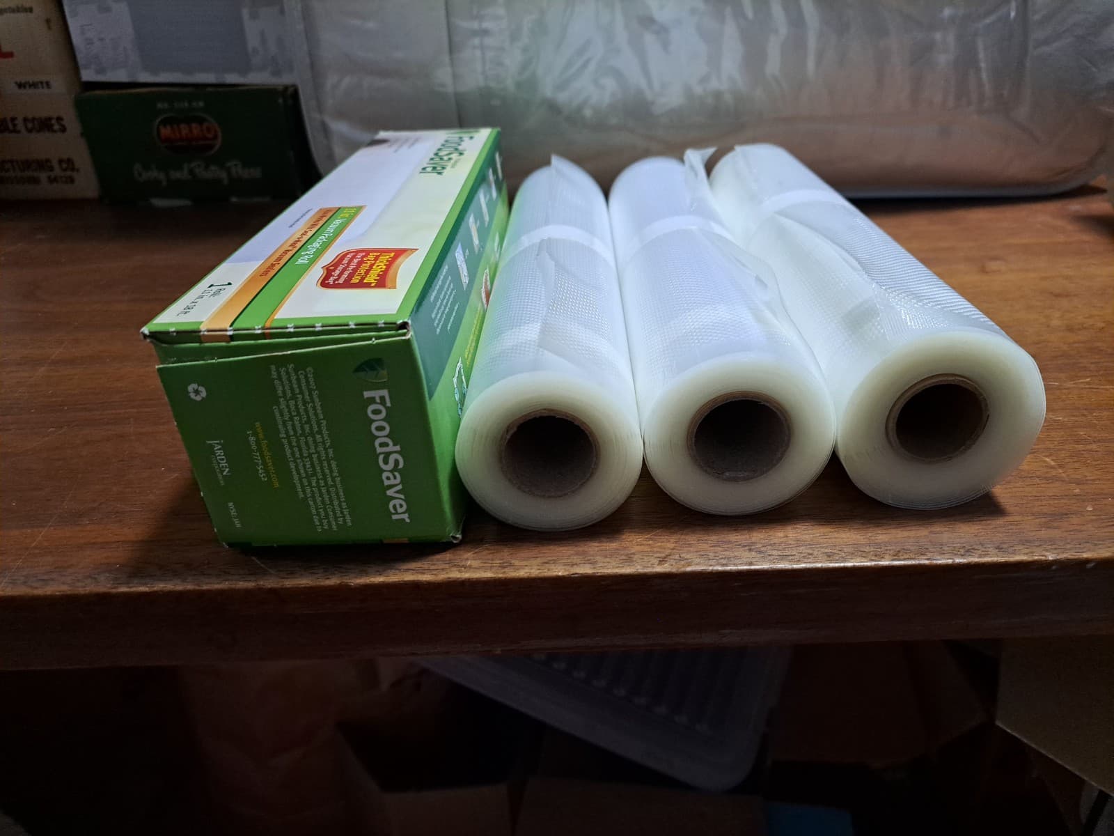 FoodSaver Lot Of 4 Large 11" Sealer Rolls OEM - Thumbnail 2