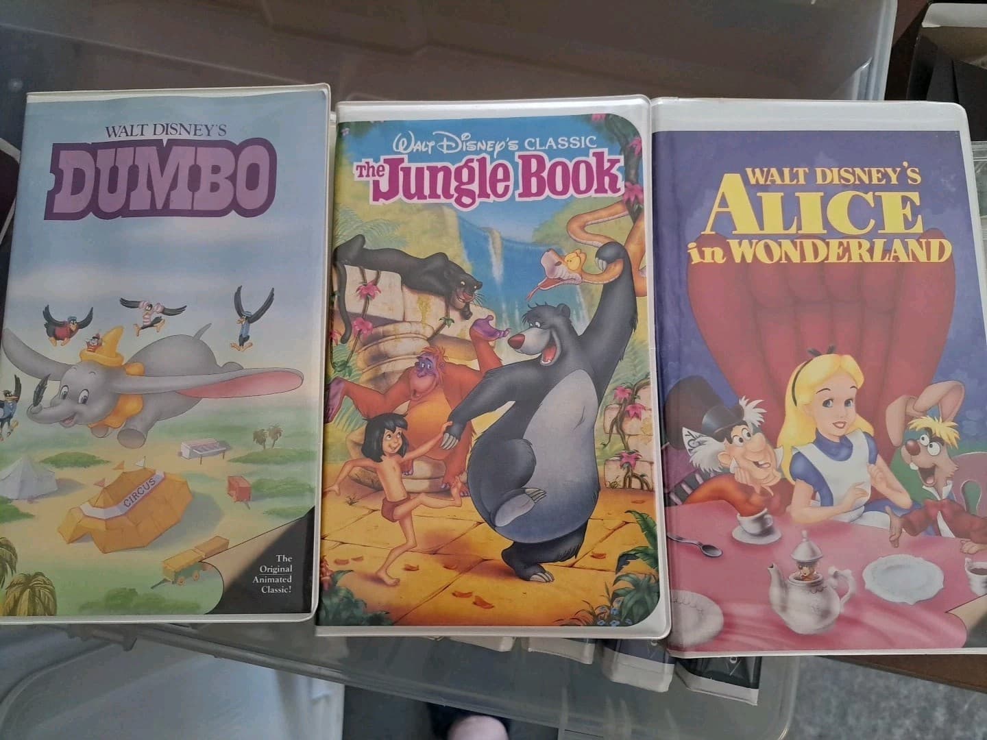 DISNEY Black Diamond VHS Lot of 16 w/Banned Little Mermaid, Beauty, Dumbo, Lady - Thumbnail 8
