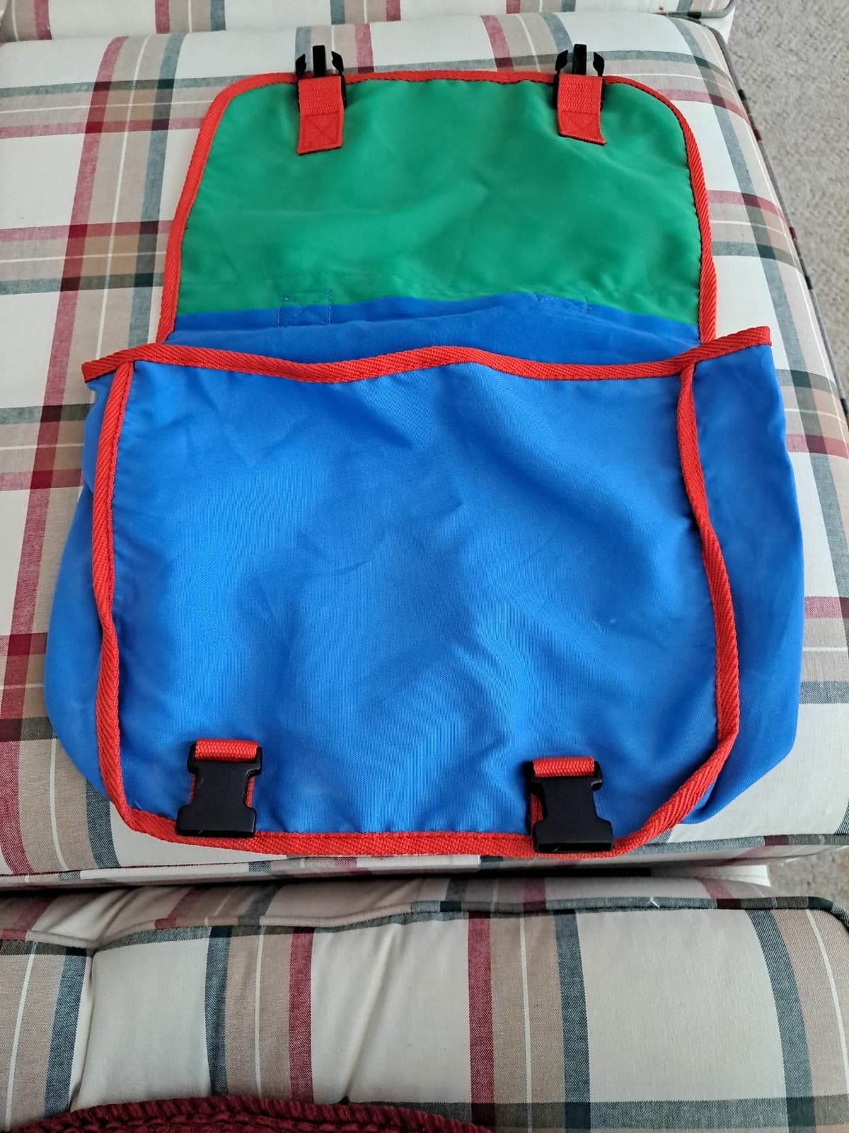 Lego System Free Style Travel Bag Case Cloth Carry All 1996 Colorful 12x10 - Thumbnail 5