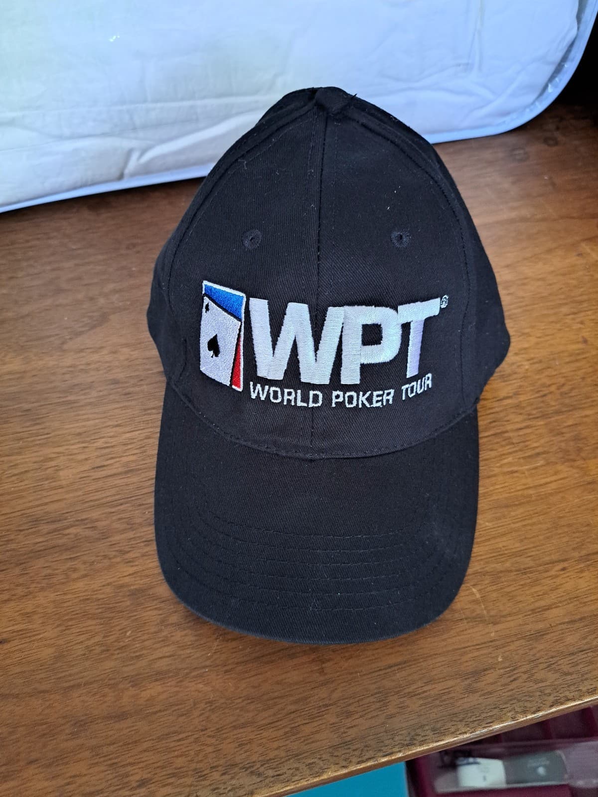 World Poker Tour Black Hat WPT Adjustable Strap And 2 T-shirts Size L Lot NEW - Thumbnail 2