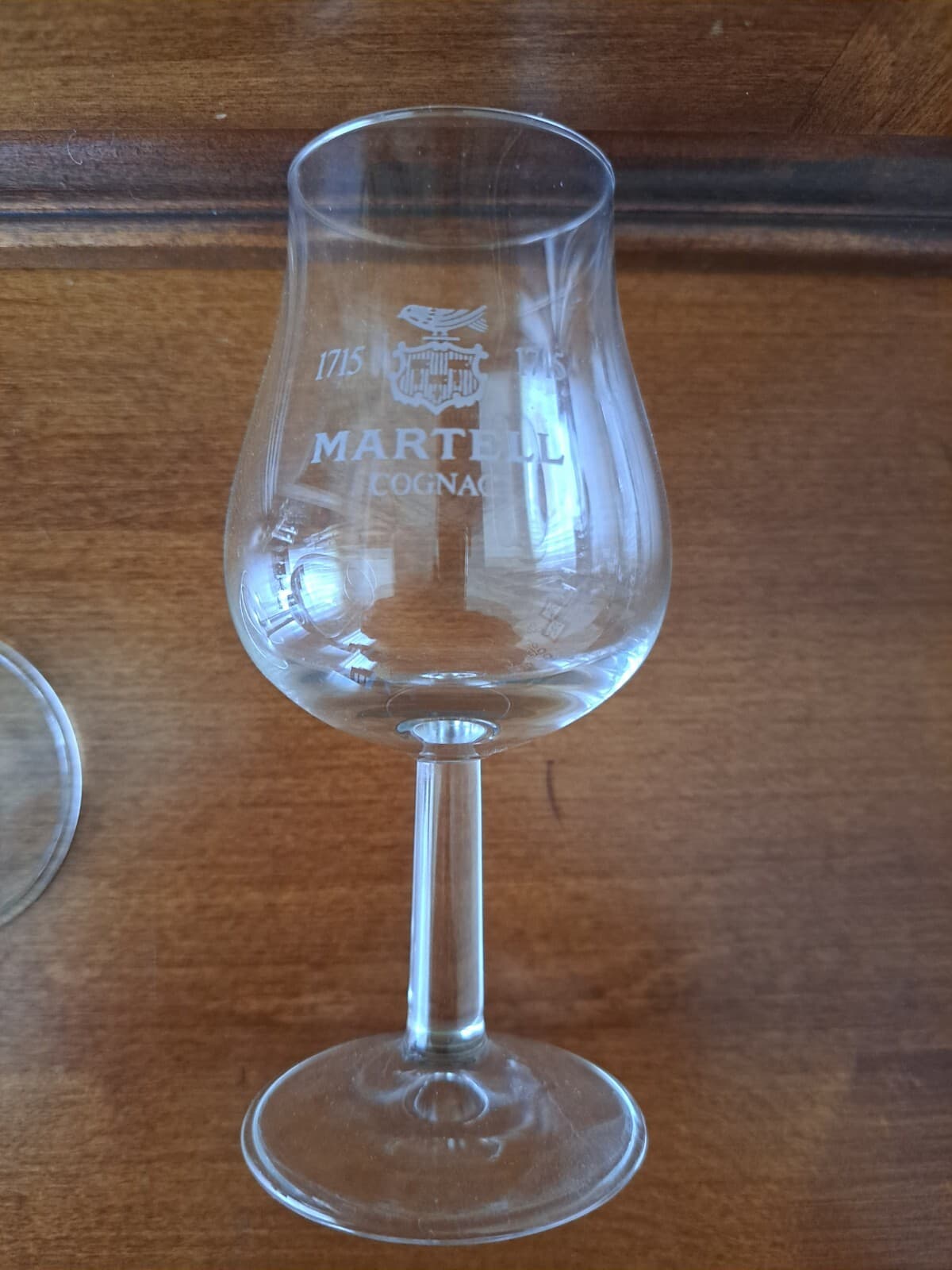 Martell Cognac Logo Stemmed Tulip Sipping Tasting Cordial Snifter Glasses Set/ 2 - Thumbnail 7