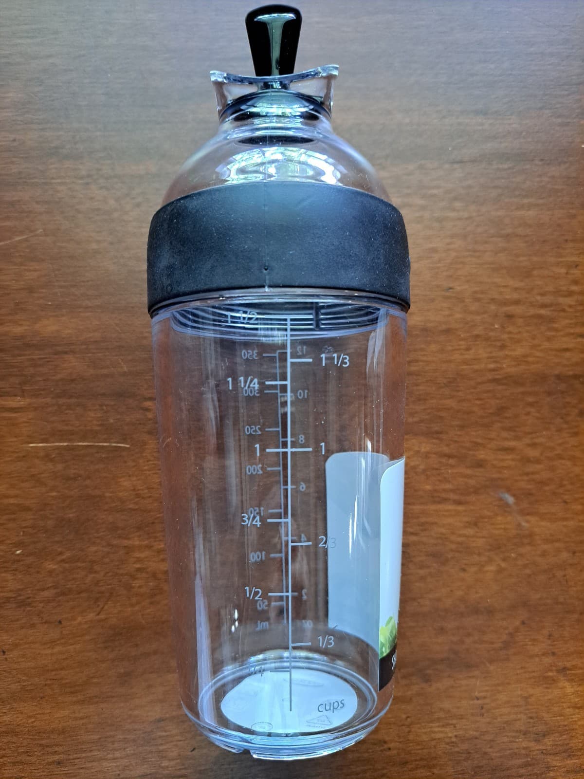 OXO Good Grips 12 oz Salad Dressing Shaker Dispenser 1.5 cup Shake Pour Store N - Thumbnail 5