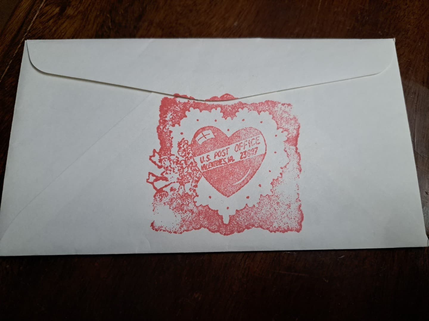 Scotts #2948 "Love & Cherub" Stamp First Day of Issue Cover Valentines, VA 1995 - Thumbnail 2