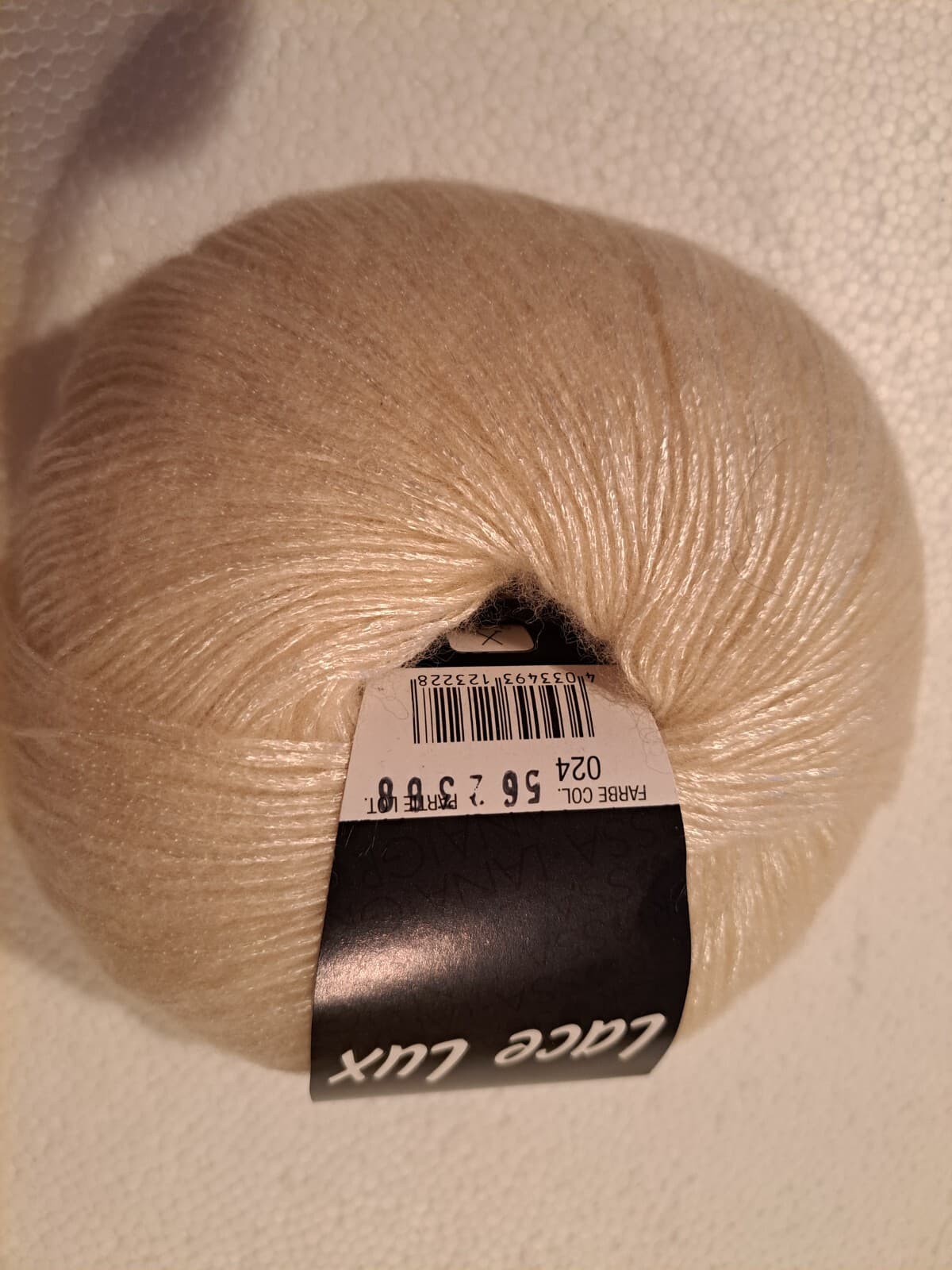 Lana Grossa Lace Lux Yarn 4 Ball Skeins Made In Italy Viscose Wool NEW - Thumbnail 9