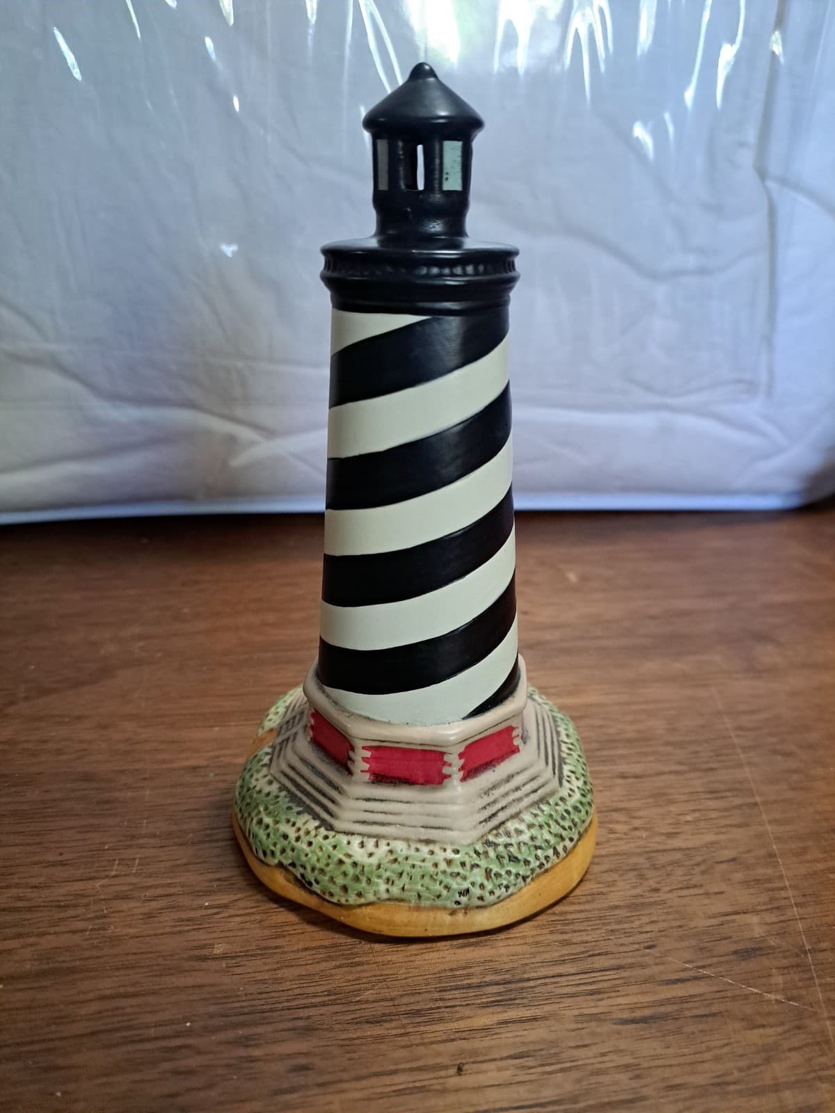 1993 Geo. Z. Lefton 1870 Cape Hatteras Lighthouse NC #01188 Handpainted - Thumbnail 4