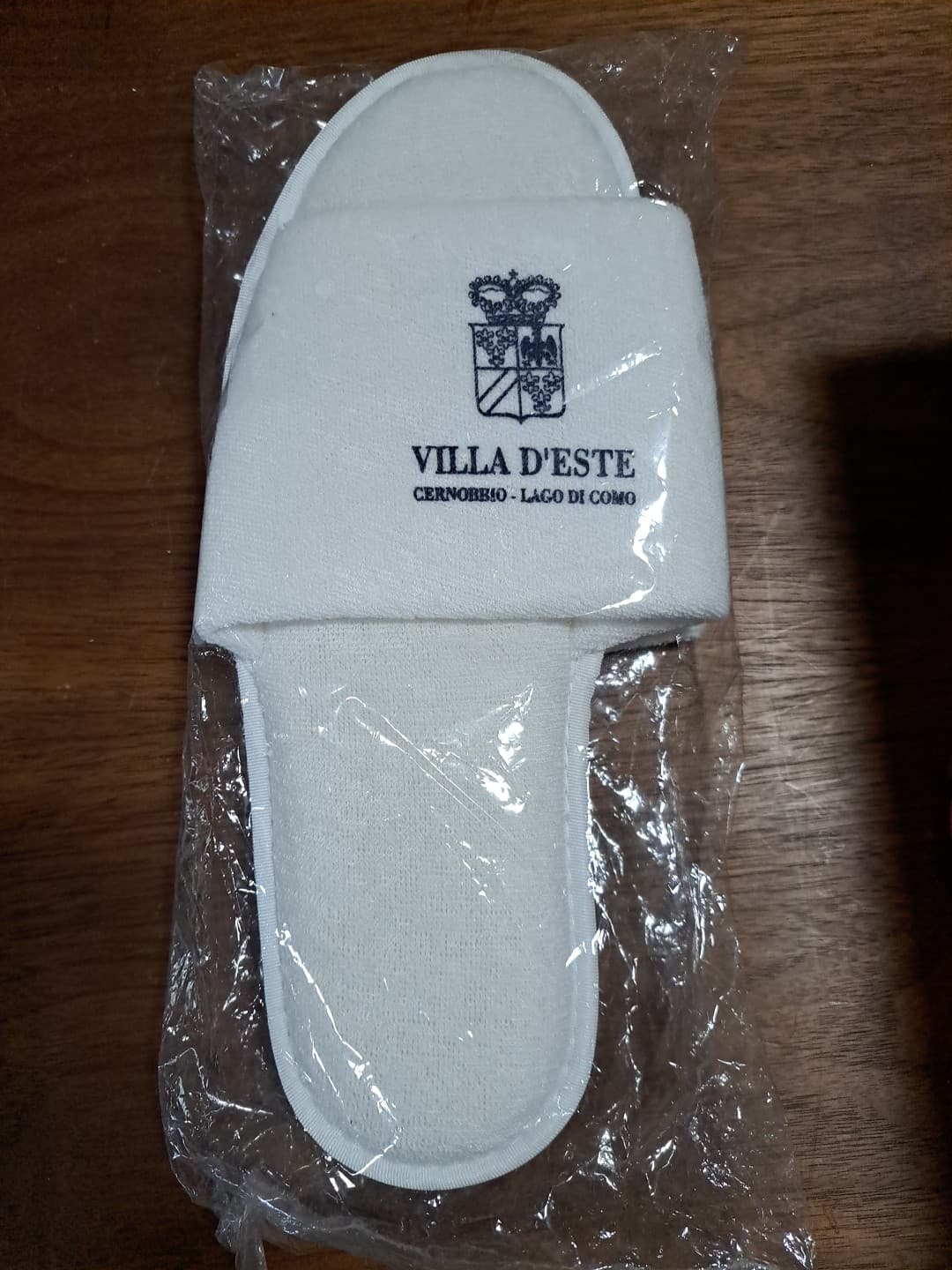 Villa D’Este - Lake Como Italy Hotel Spa Slippers - Thumbnail 2
