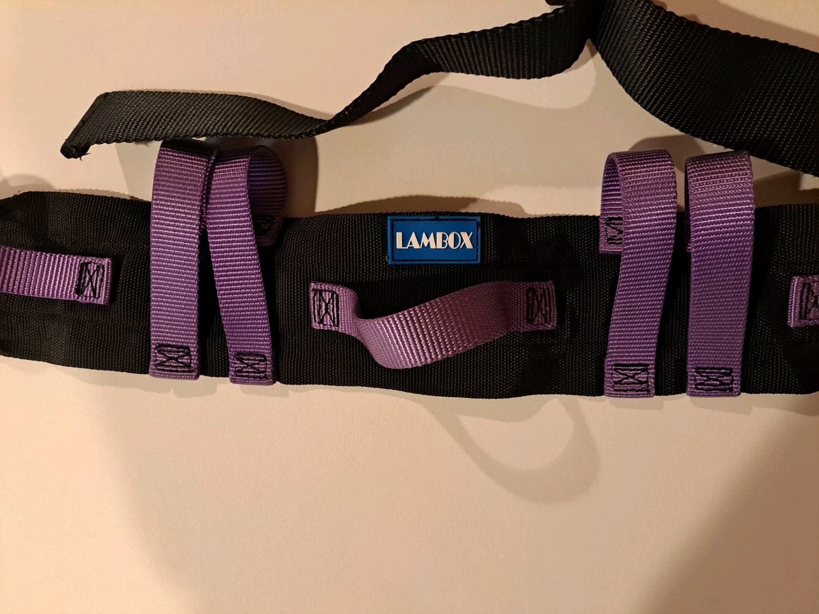 Lambox 7 Handle Gait/Transfer/Lift Assist Belt Adjustable - Thumbnail 2