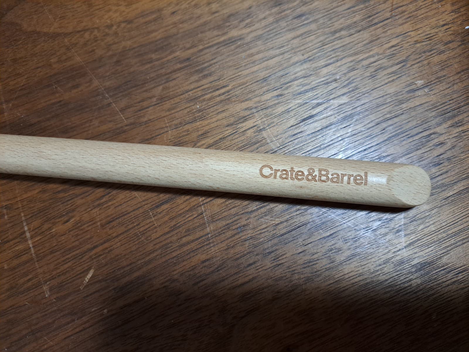 Crate & Barrel Red Joy Silicone Spatula Christmas - Thumbnail 3