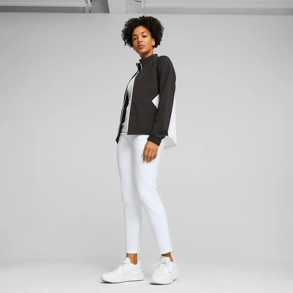 Puma Women's Monterey Wind Jacket Black Small $126 Value - Thumbnail 4