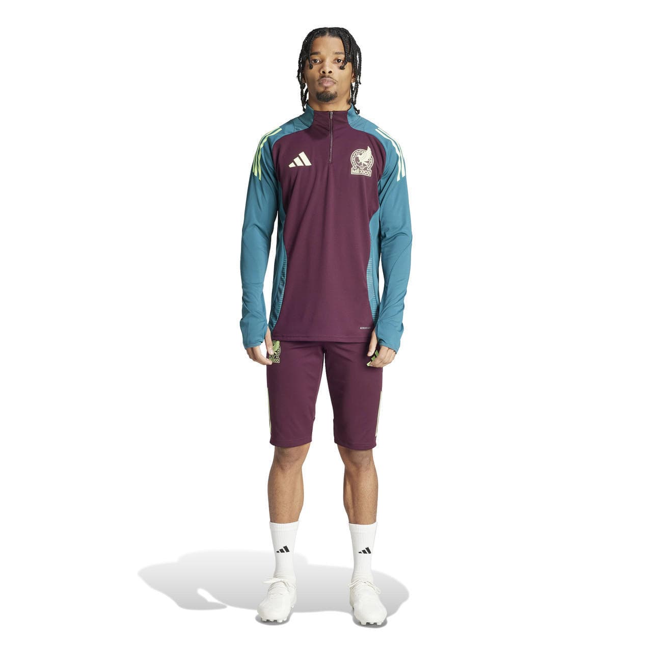 adidas Men's Mexico Tiro Aeroready Soccer Training Shorts Large $60 Value - Thumbnail 9