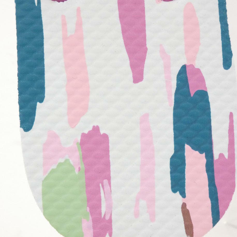 West Loop Women's Flip Flops Thongs Splatter Paint S (5-6) M (7-8) L (9-10) - Thumbnail 3